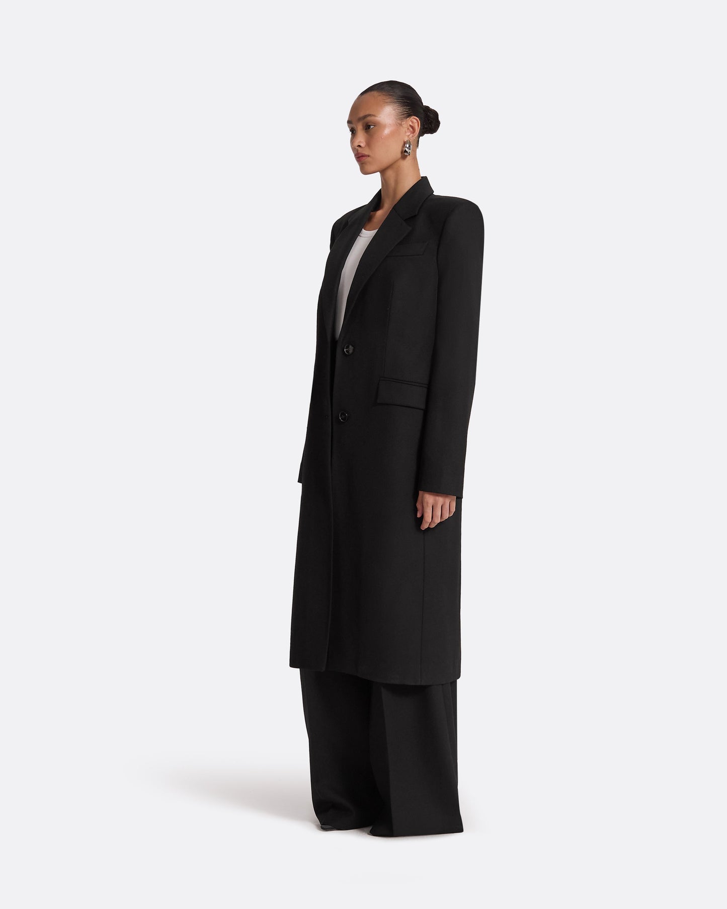 Melisso Black Coat