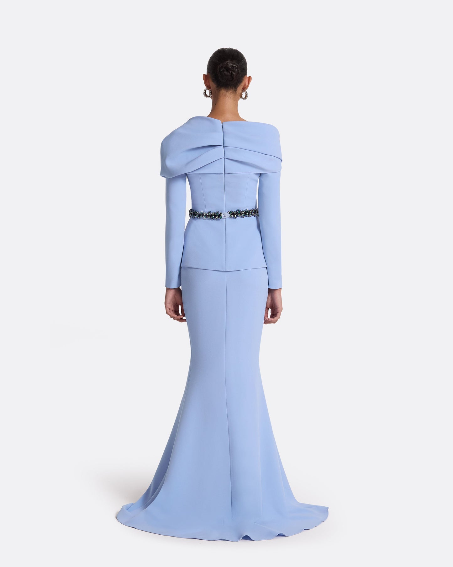 Andra Carolina Blue Long Dress