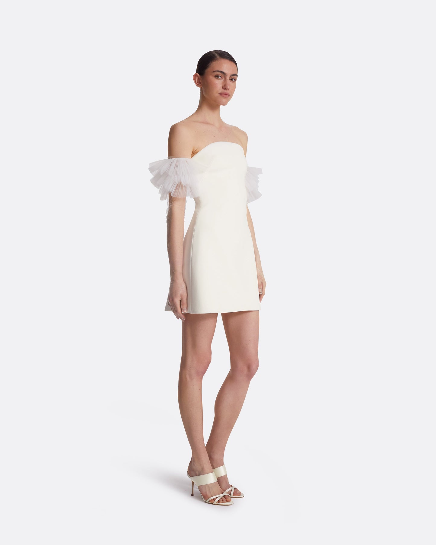 Rowan Ivory Short Dress