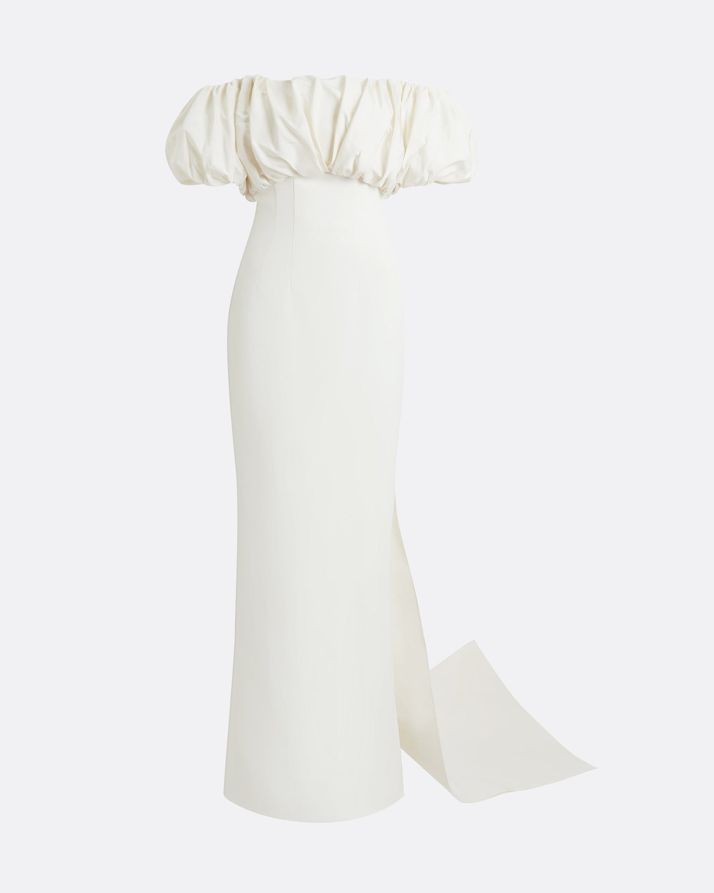 Milia Ivory Long Dress