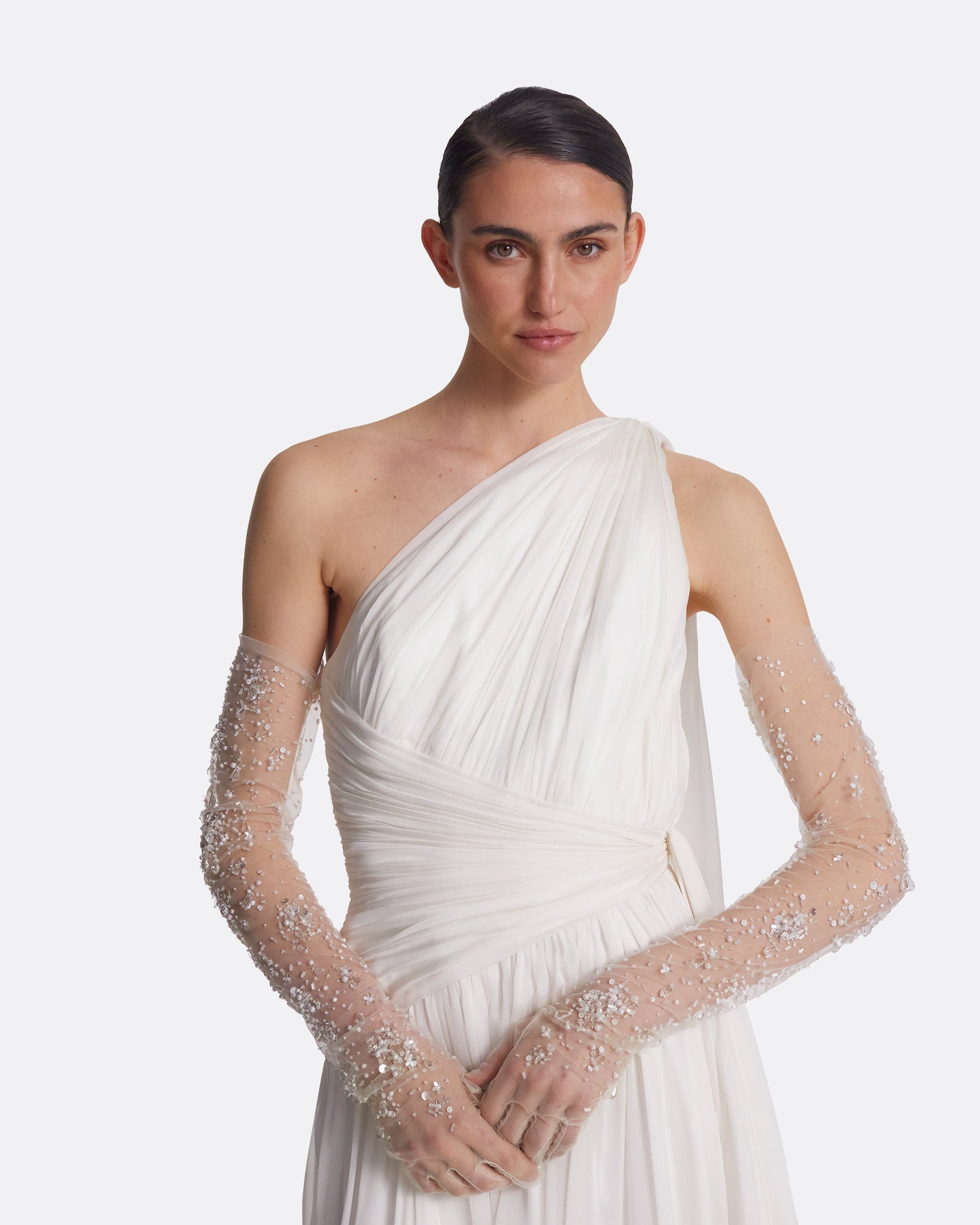 Novara Ivory Long Dress