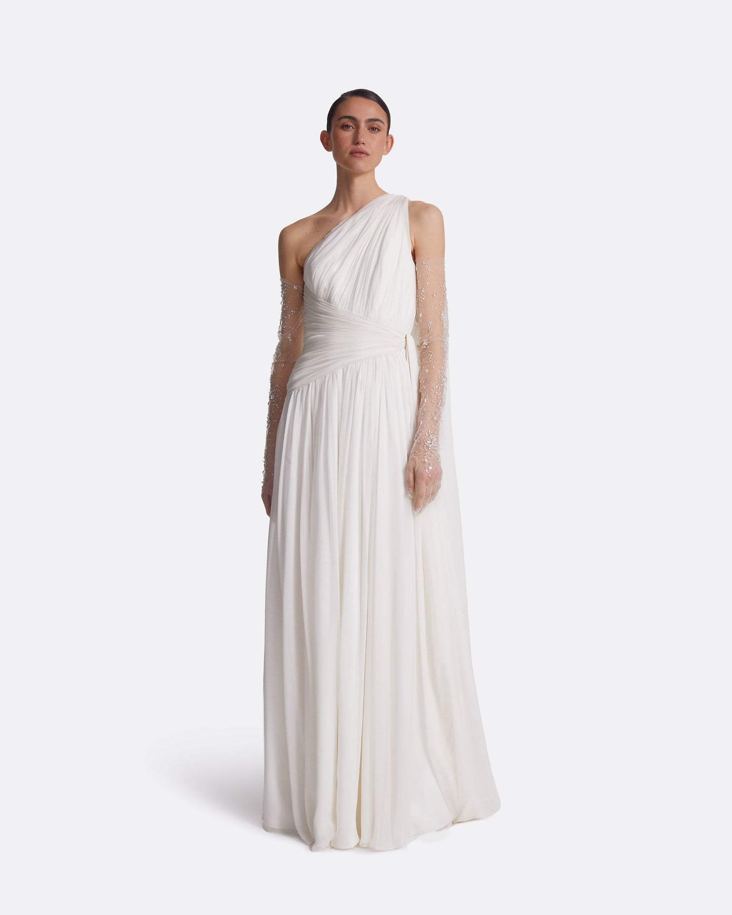 Novara Ivory Long Dress