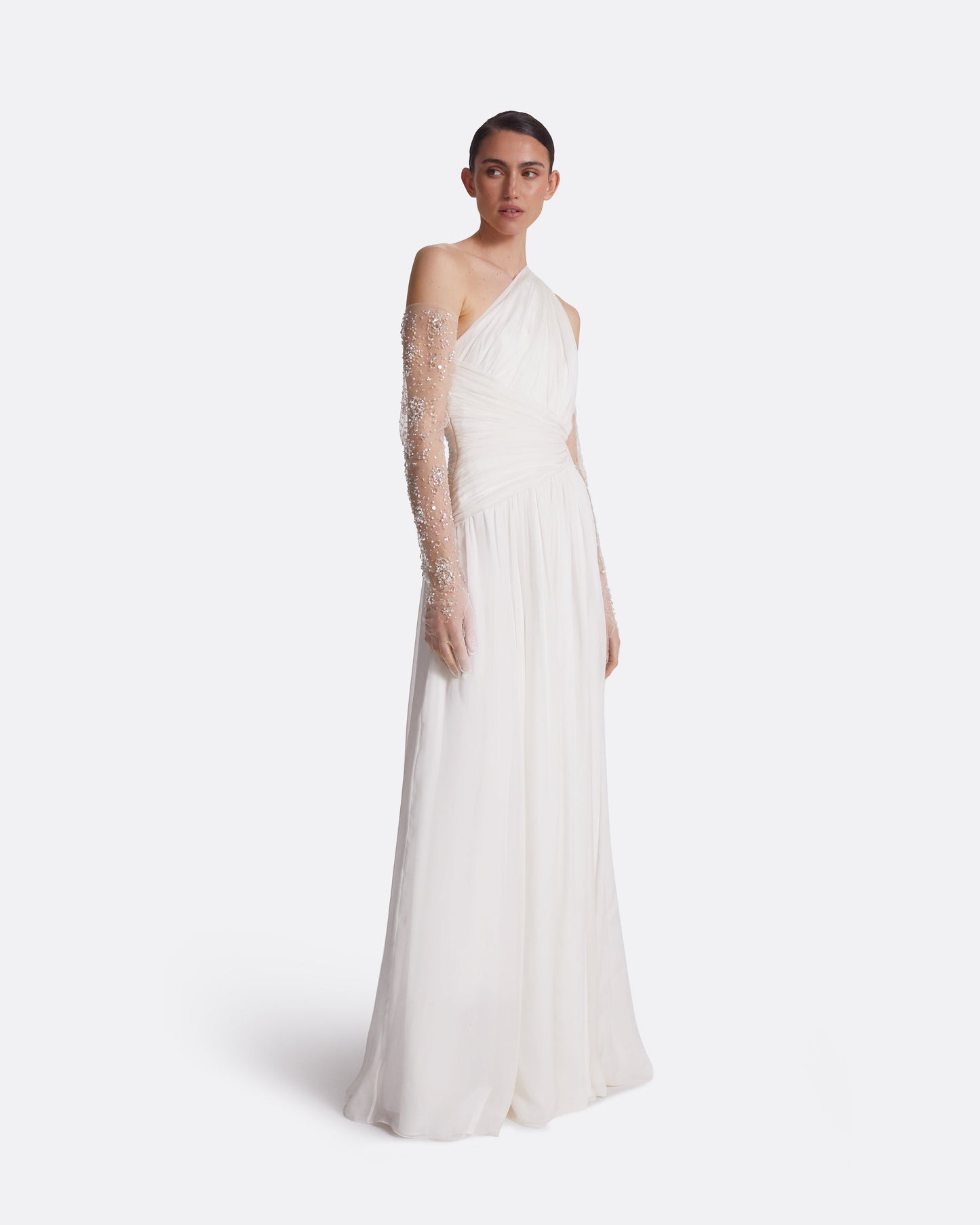 Novara Ivory Long Dress