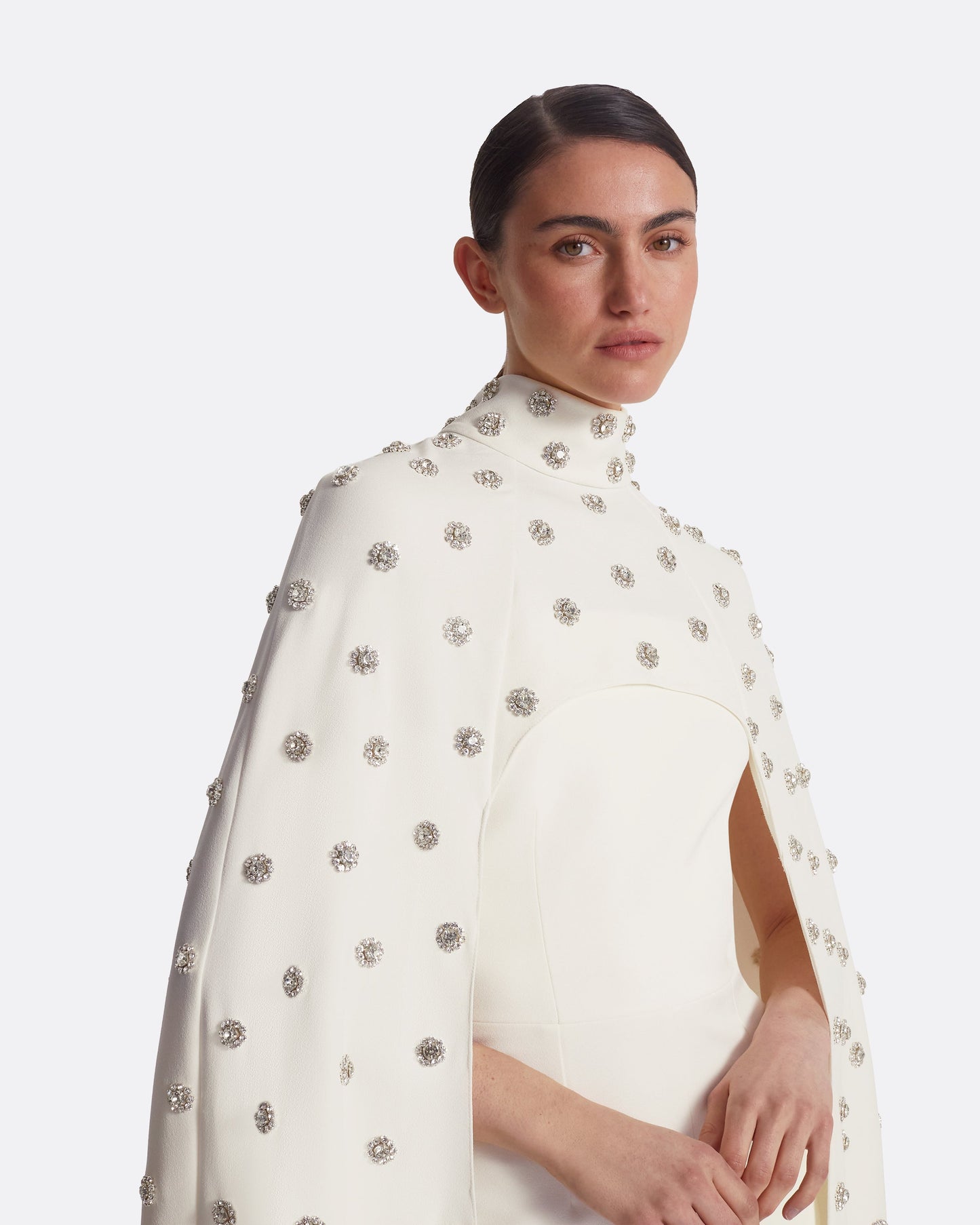 Manore Ivory Harness With Myrine Jumpsuit