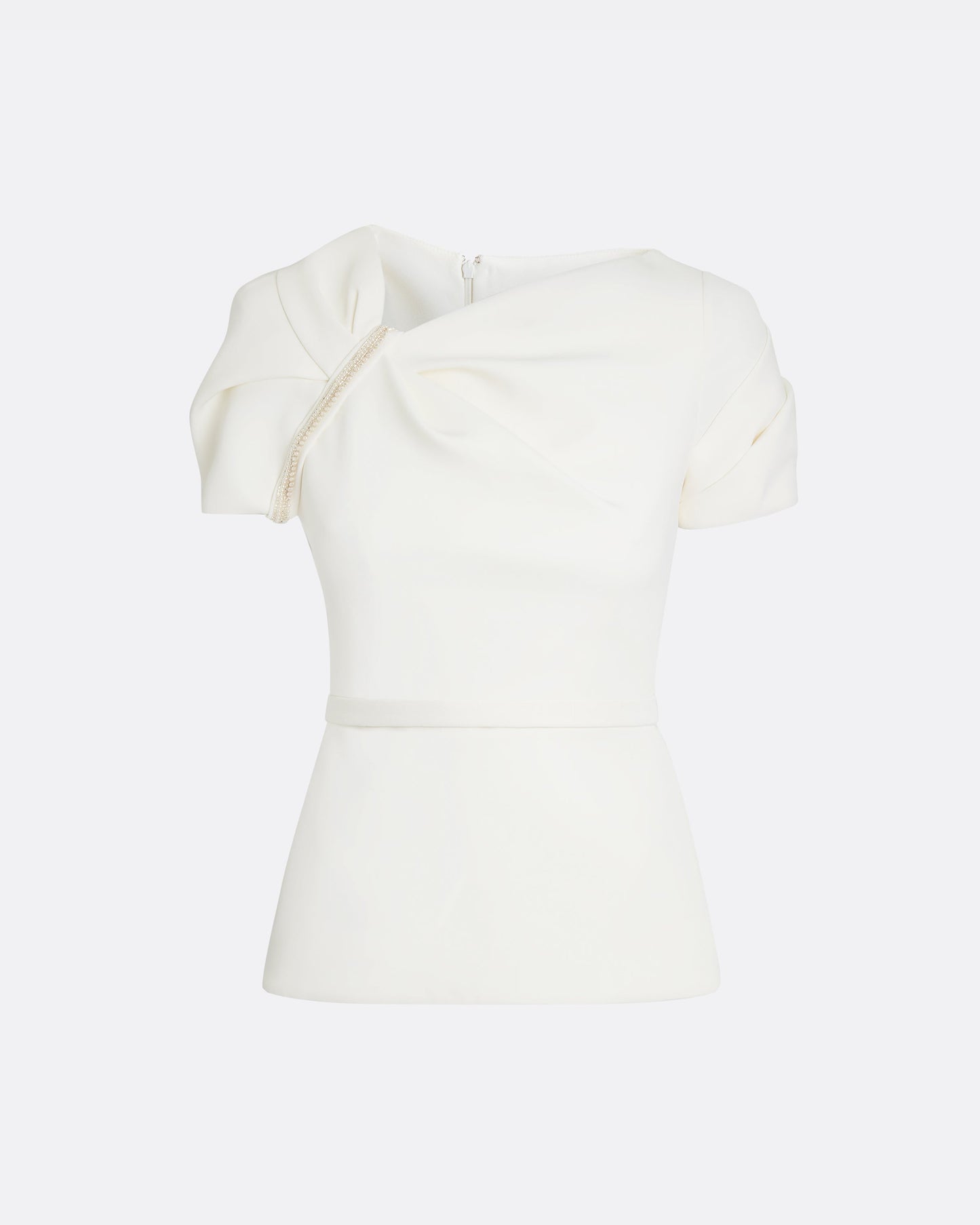 Cassiopeia Ivory Embroidered Top