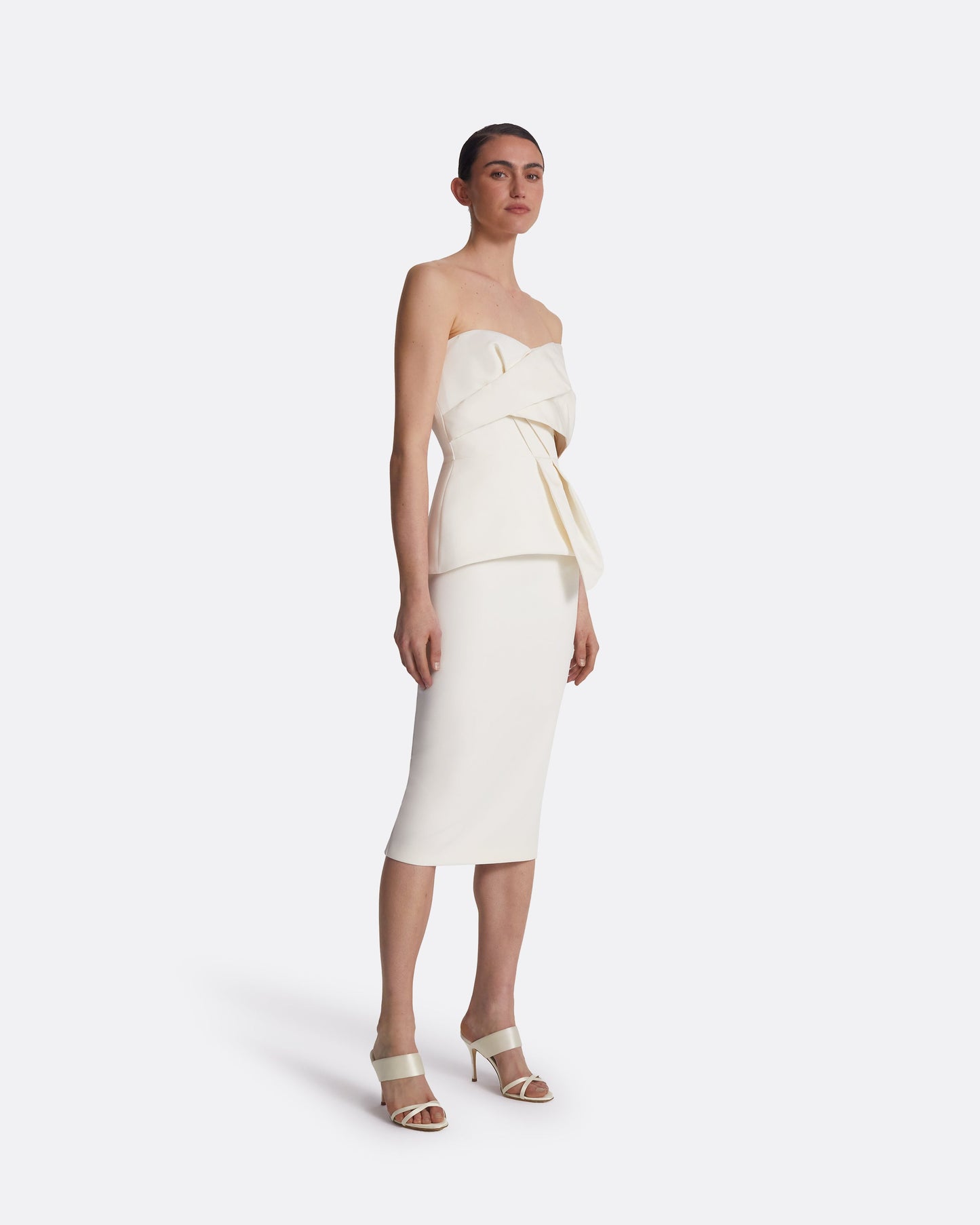 Aquila Ivory Midi Dress