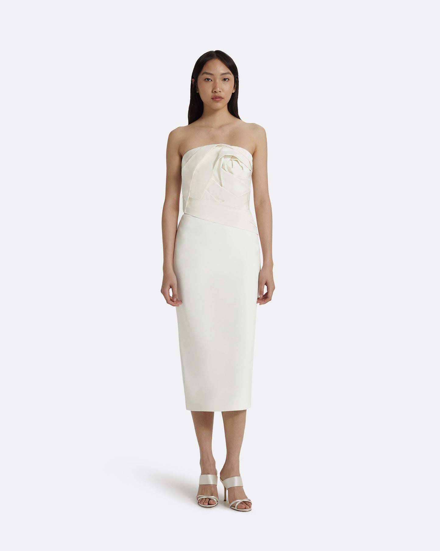 Arla Ivory Midi Dress