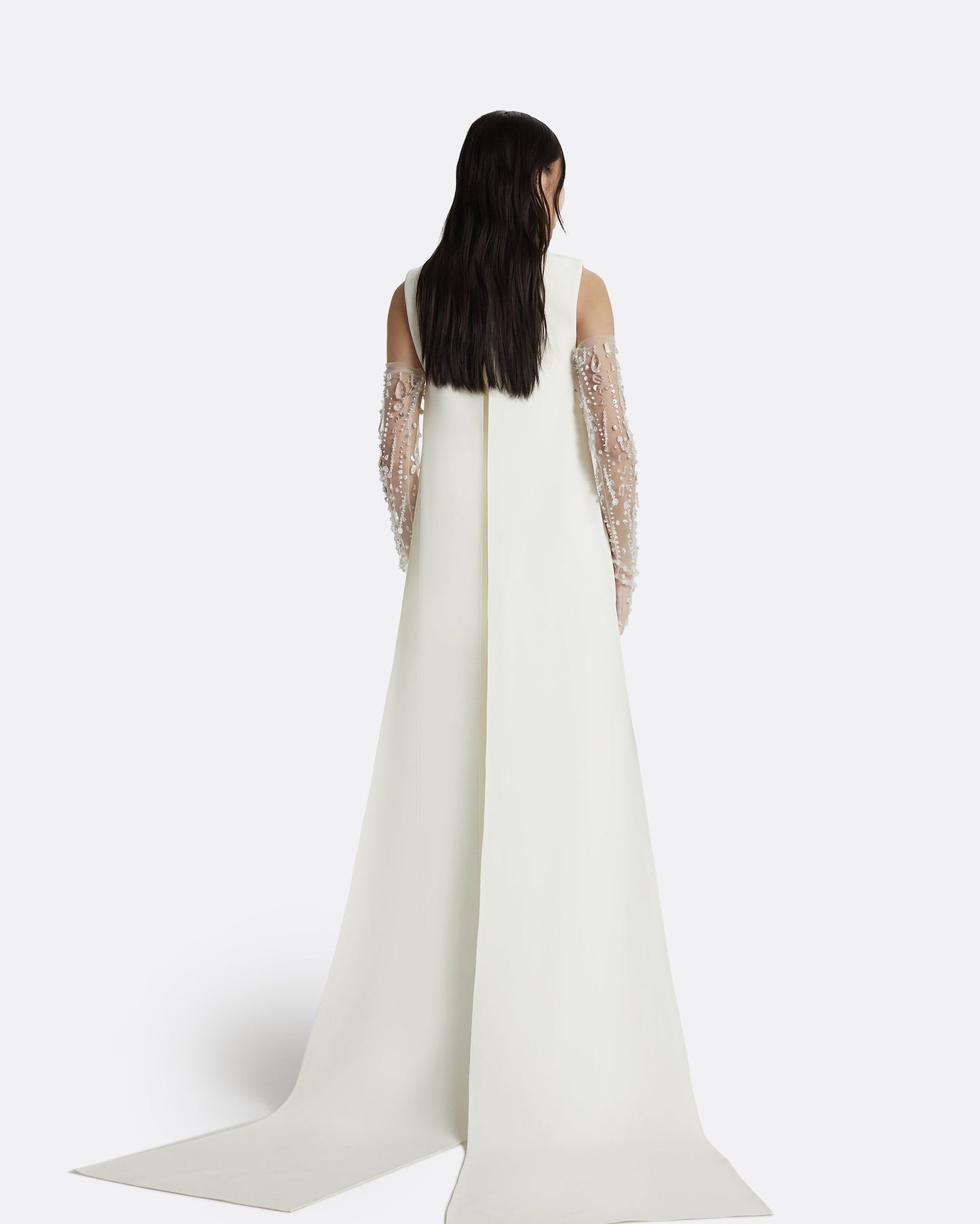 Linna Ivory Long Dress