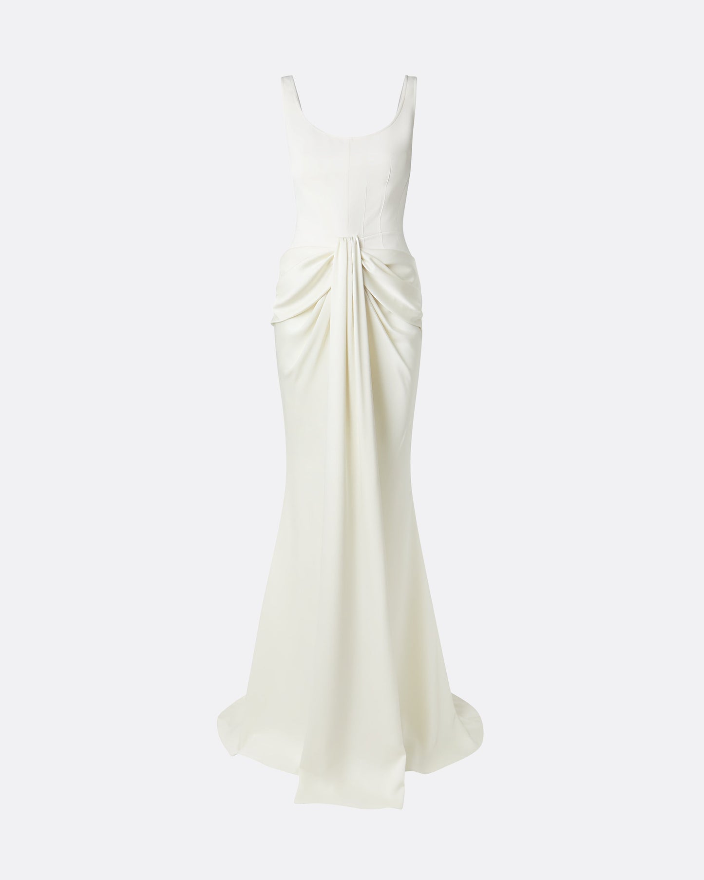 Marlena Long Dresses In Ivory
