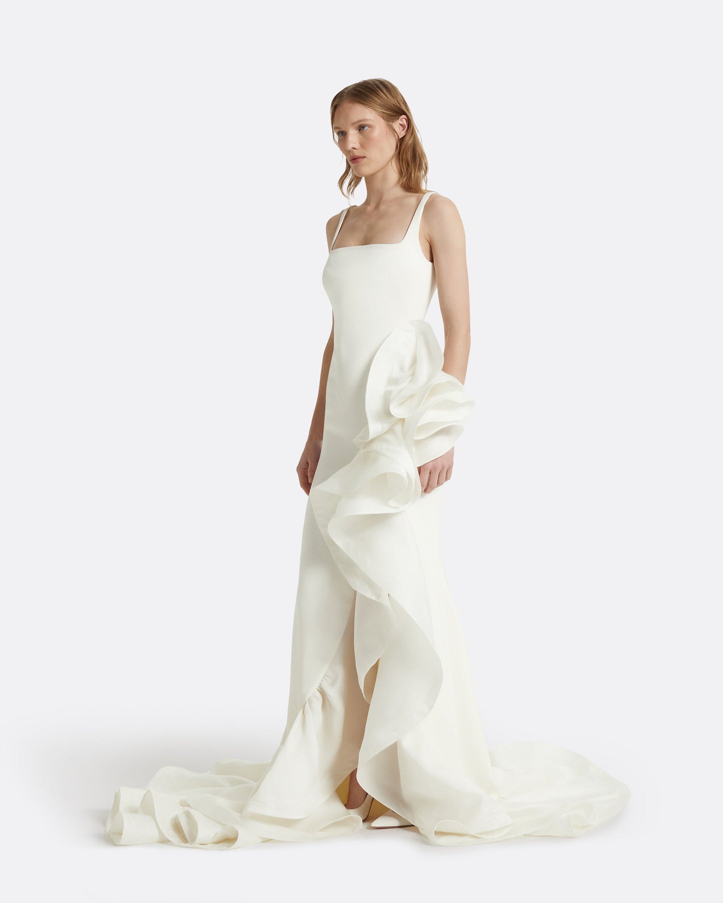 Yana Long Dresses In Ivory