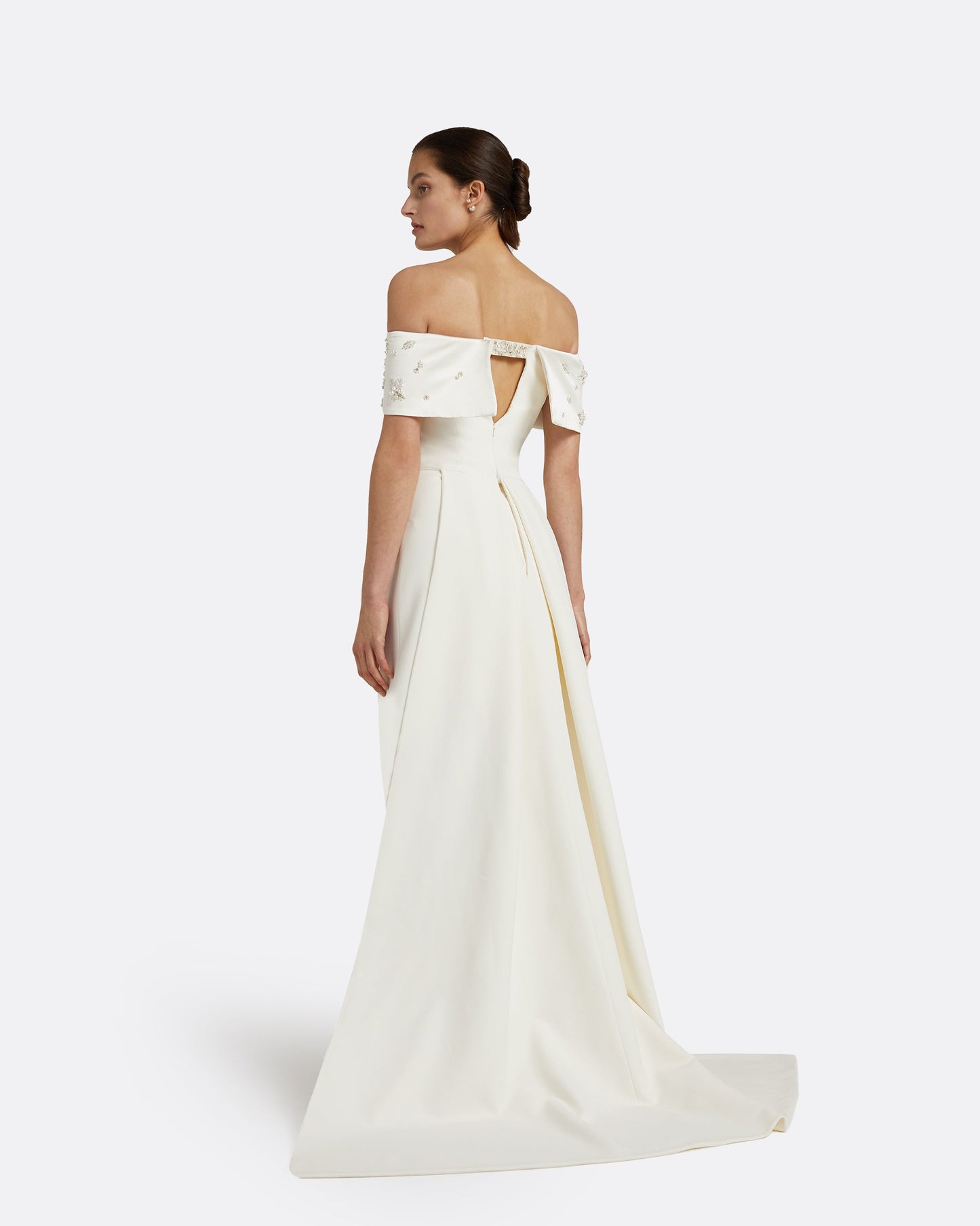 Shinan Ivory Long Dress