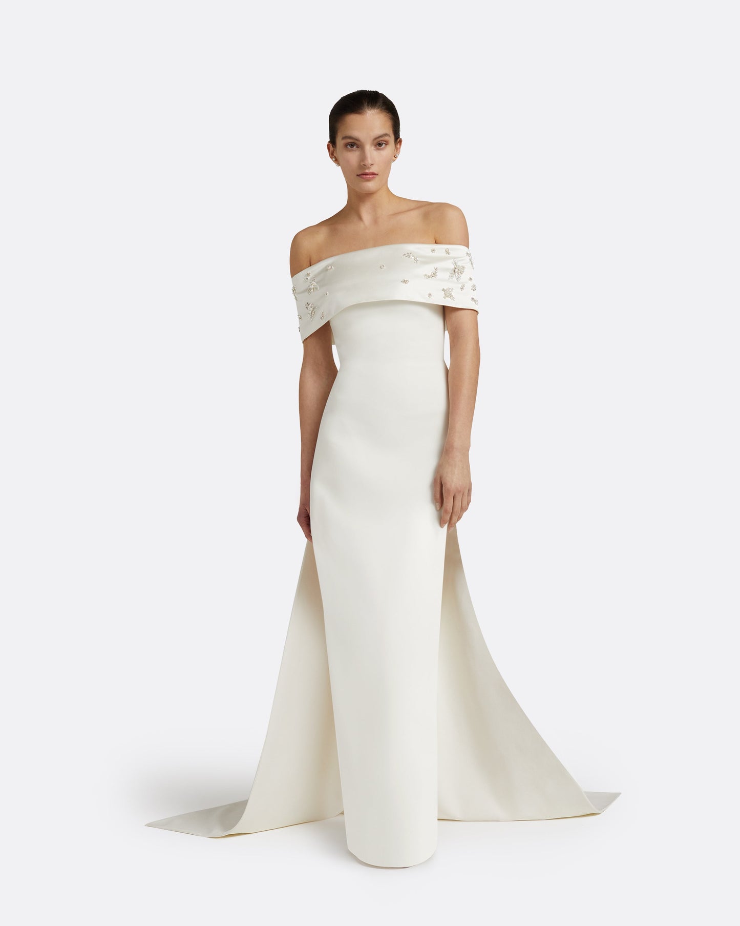 Shinan Ivory Long Dress