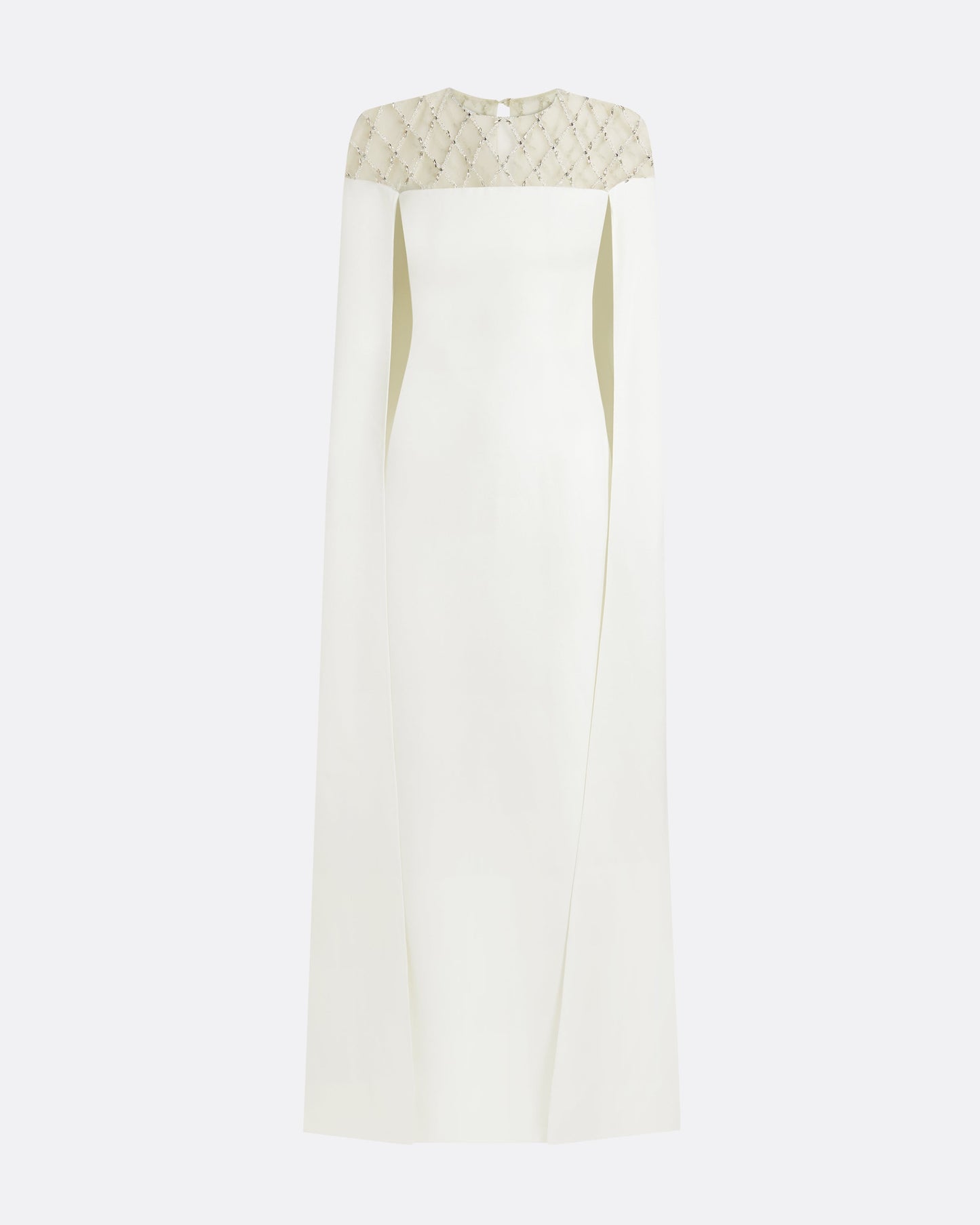 Ambere Ivory Long Dress
