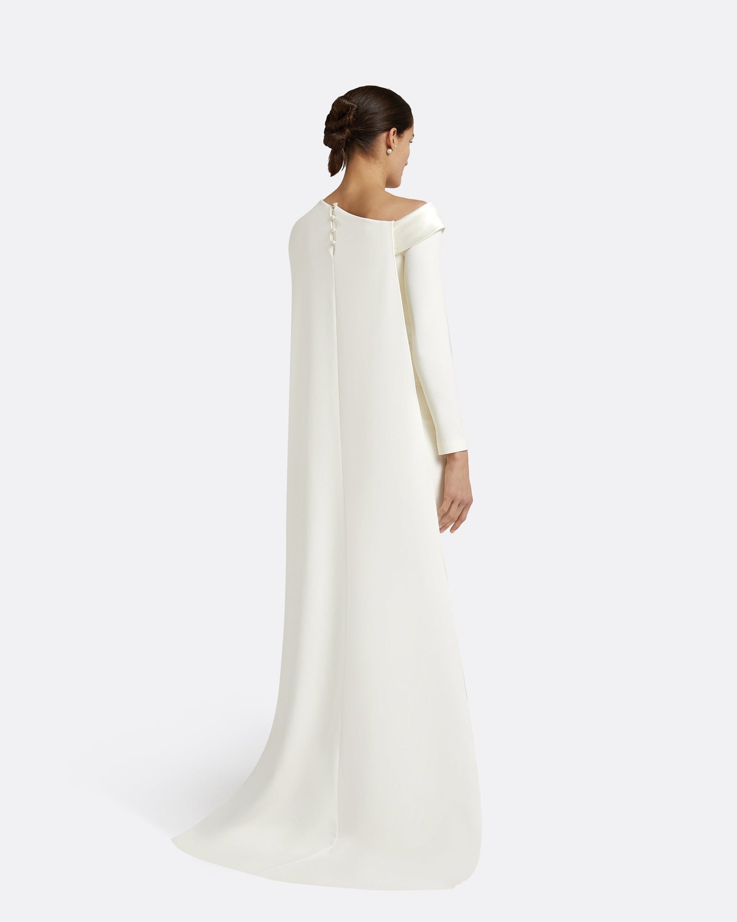 Davina Ivory Long Dress