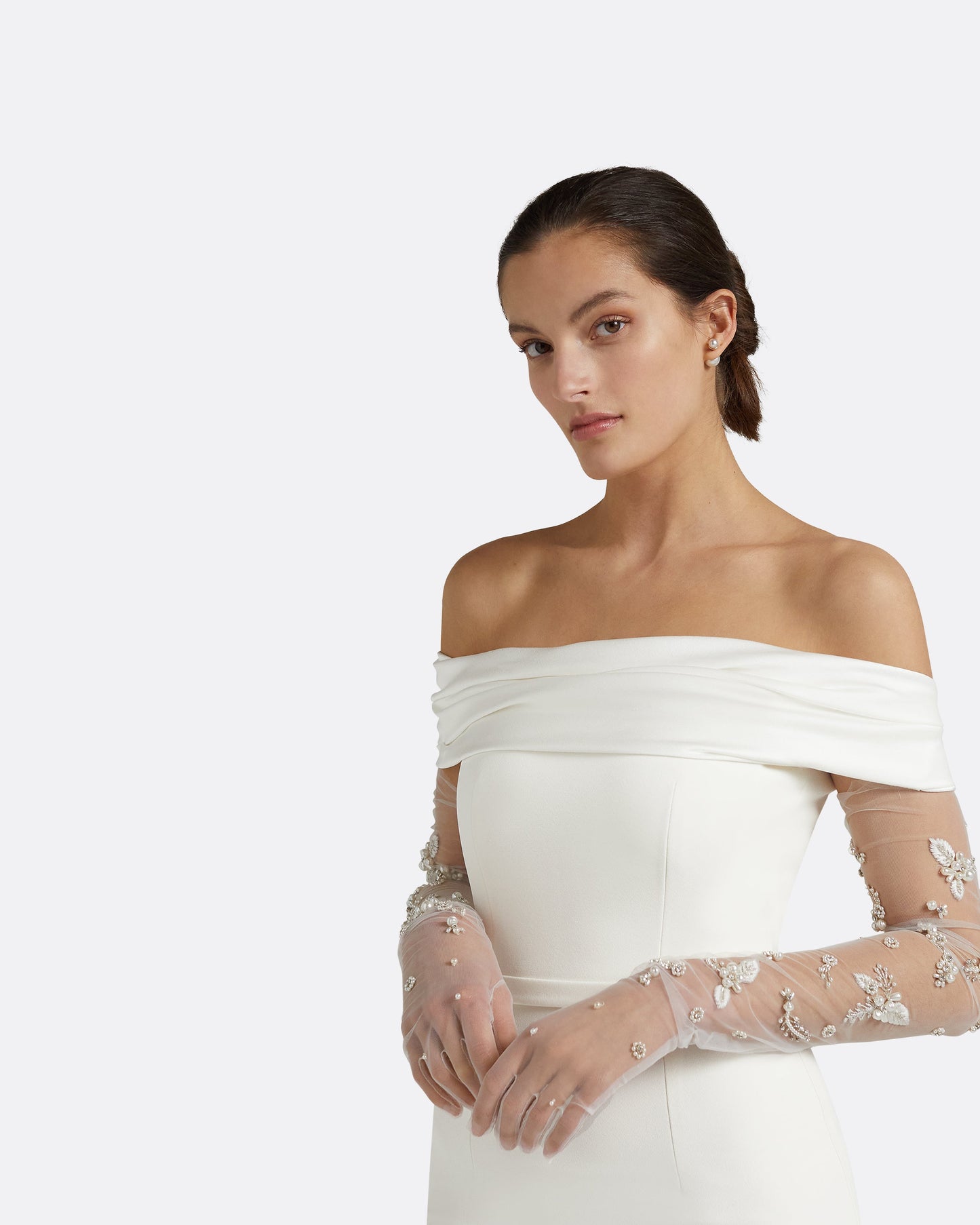 Diascia Ivory Long Dress