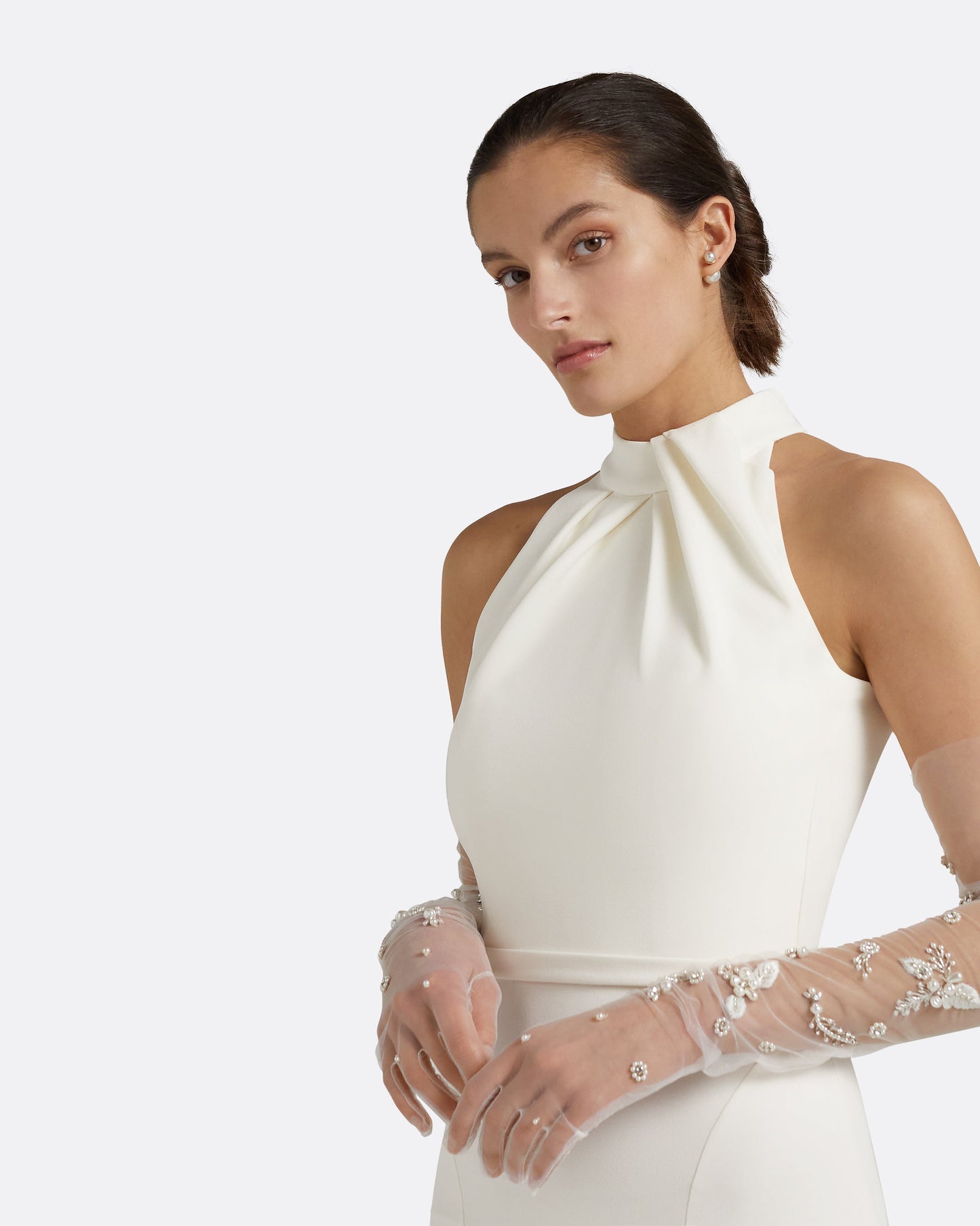 Dorrit Ivory Long Dress