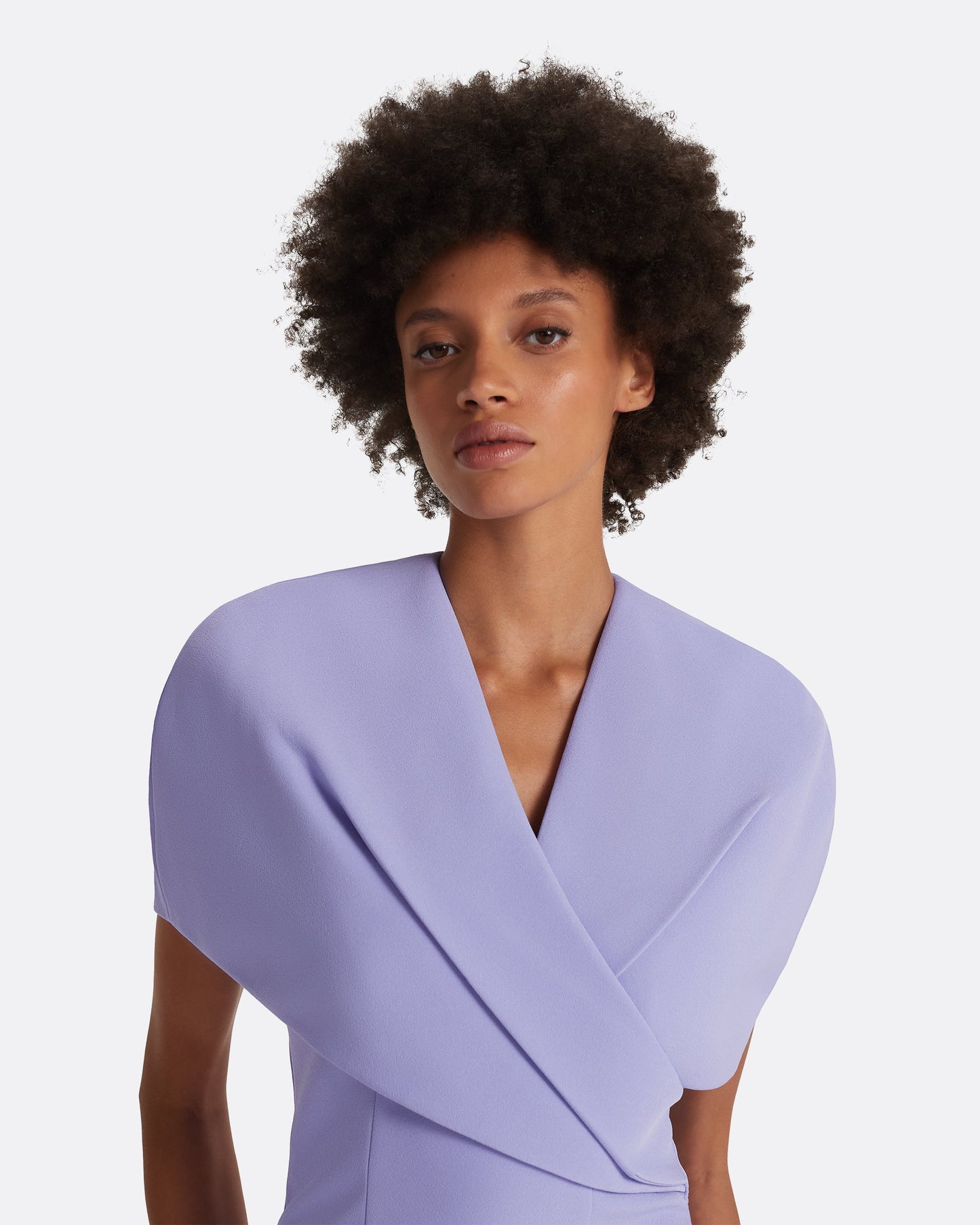 Flora Periwinkle Midi Dress