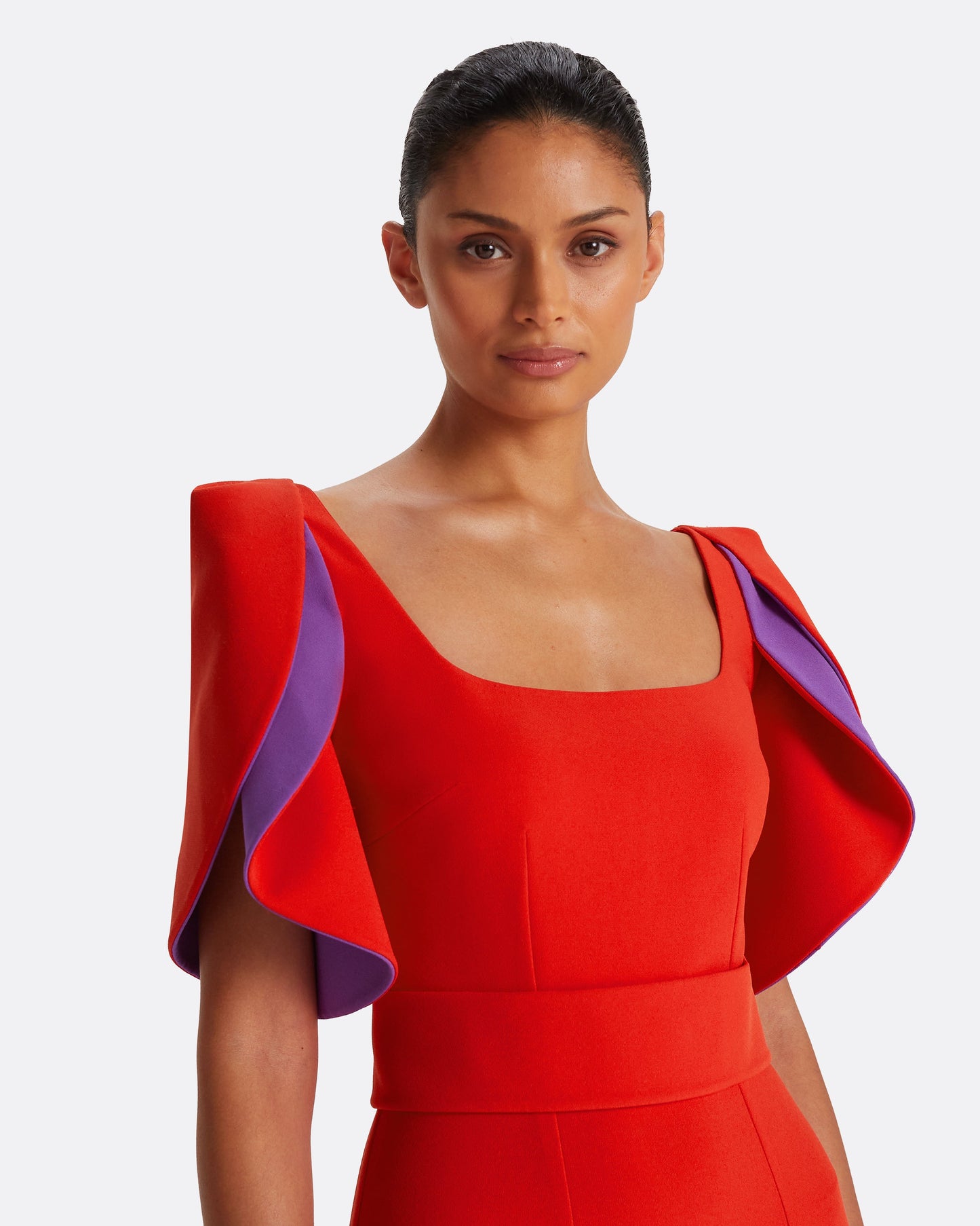 Dara Scarlet Red Long Dress