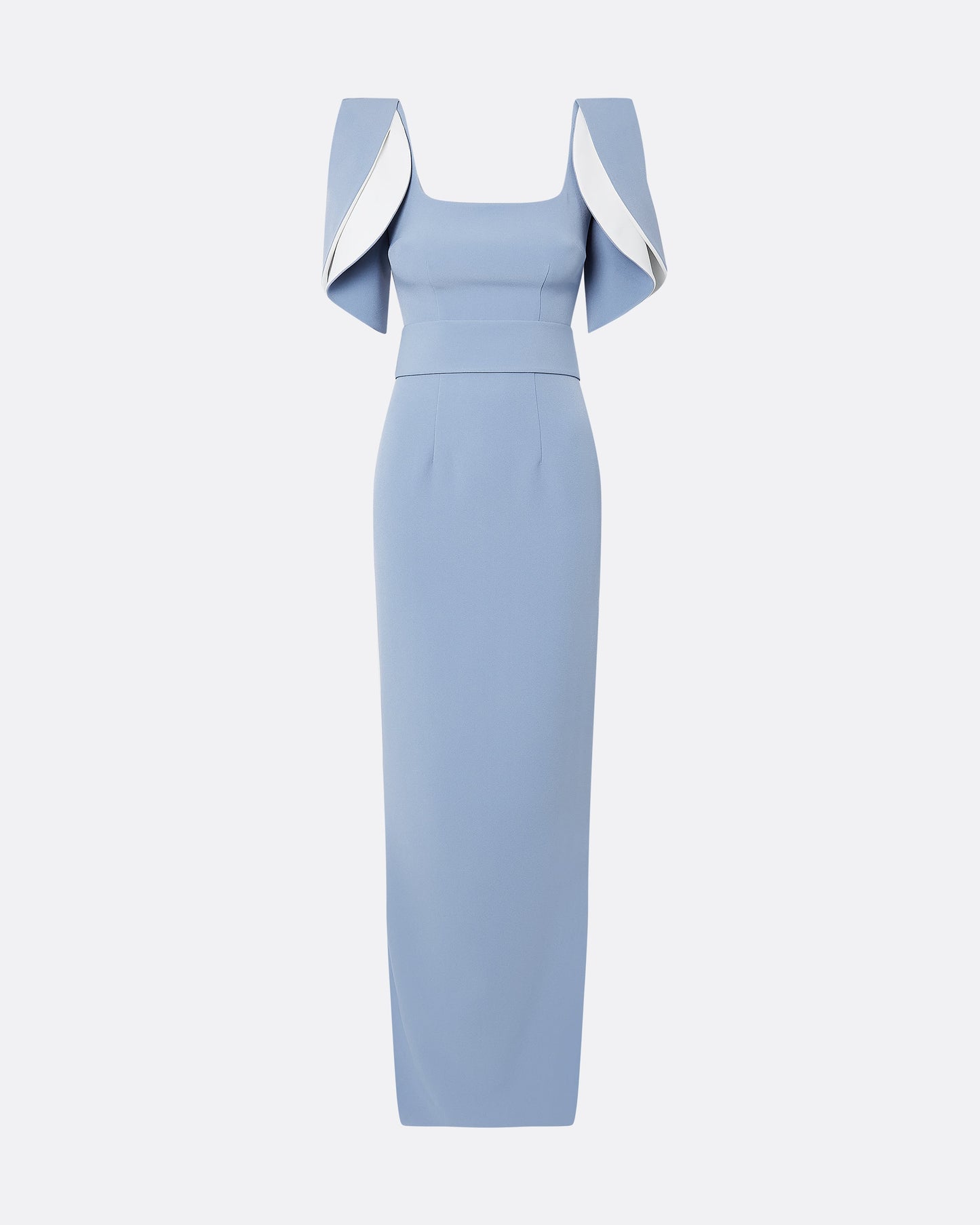 Dara Blue Ash Long Dress