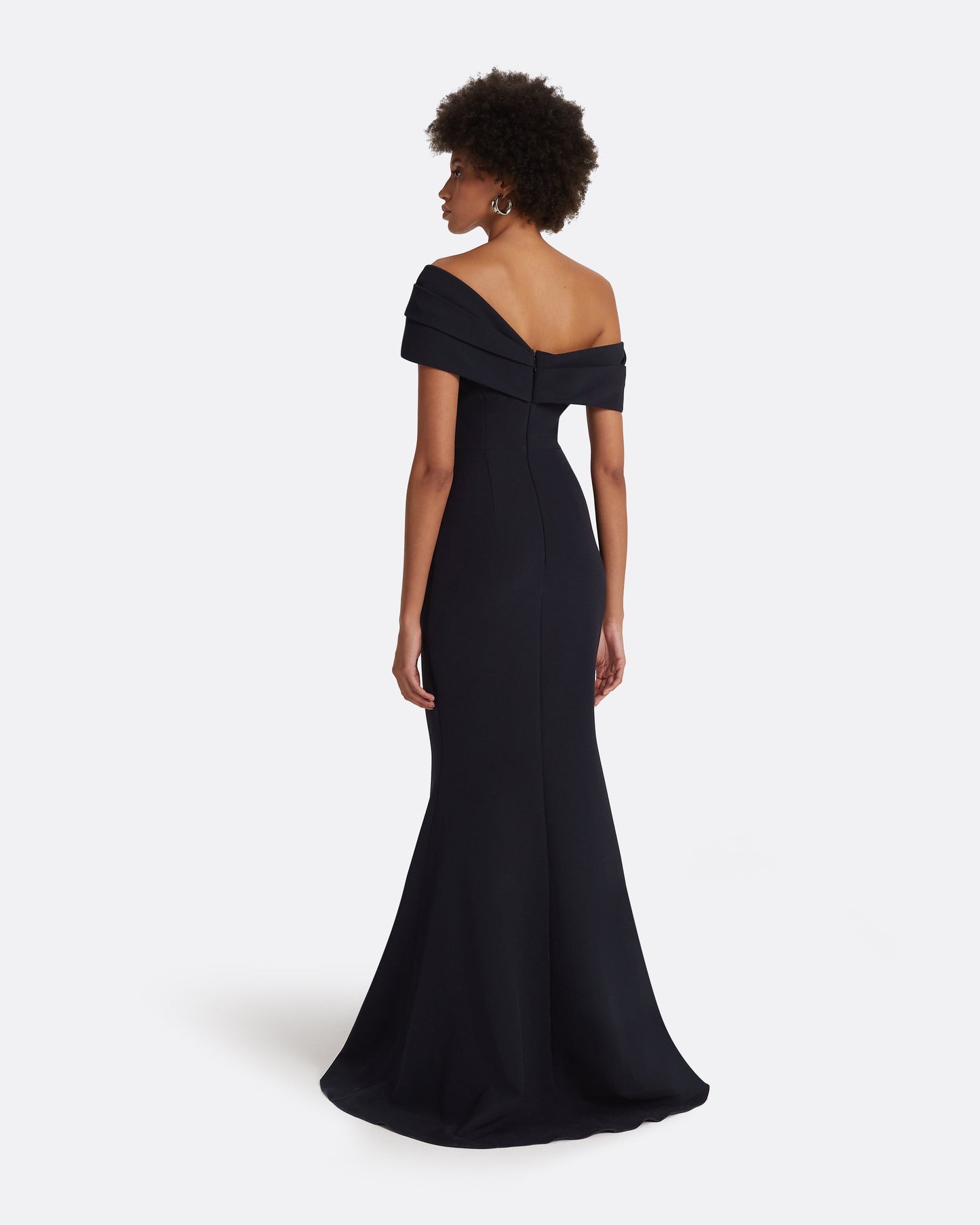 Rossa Midnight Navy Long Dress