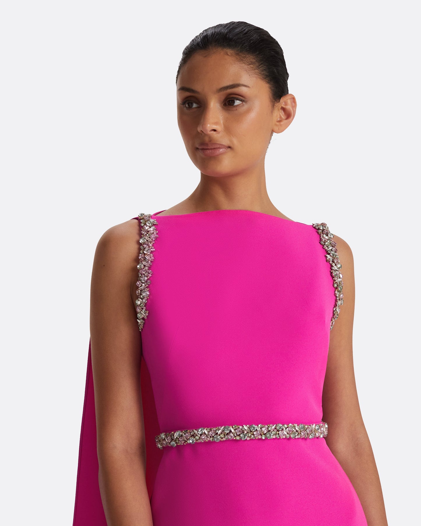 Ginevra Wild Strawberry Long Dress