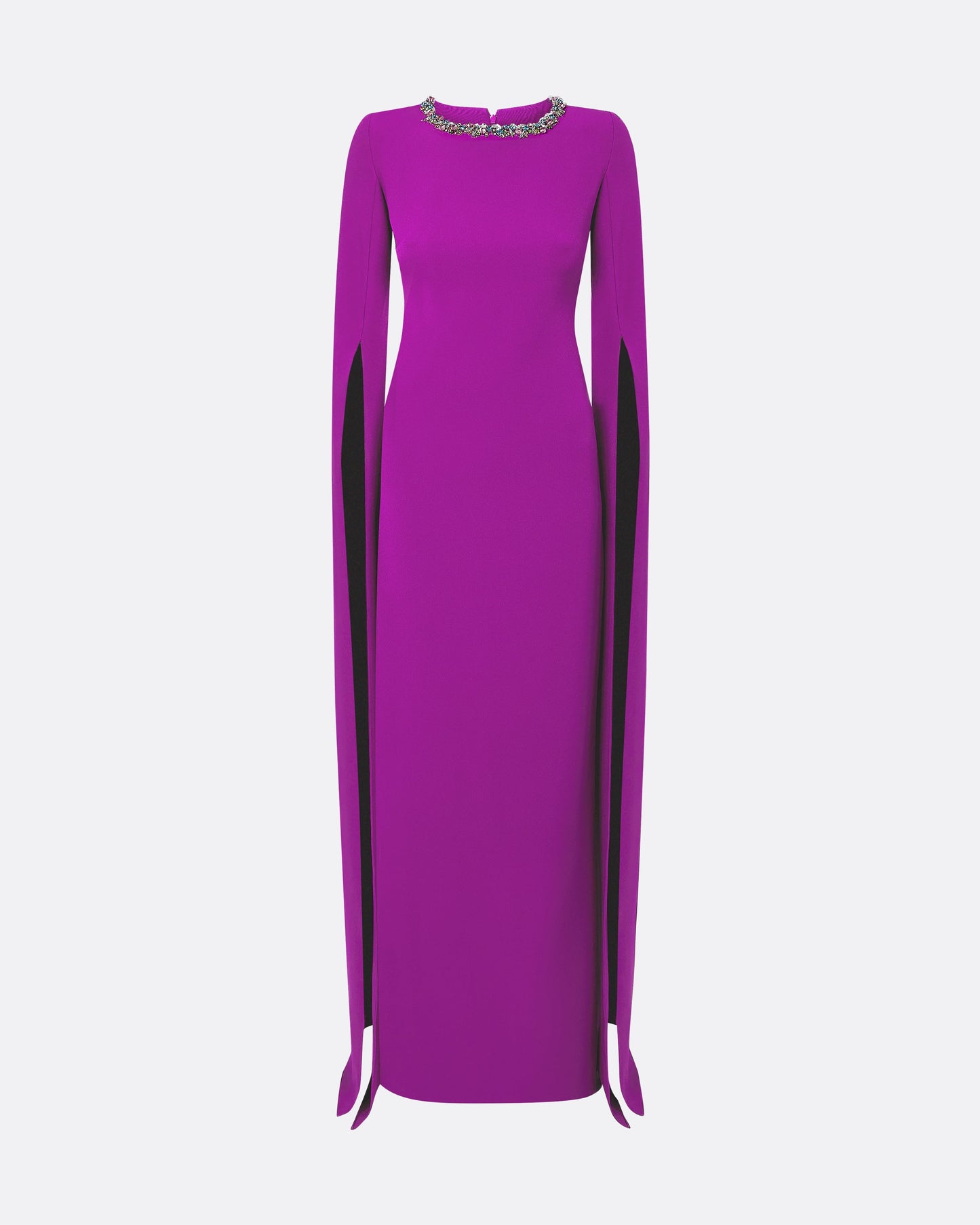 Talina Magenta Long Dress