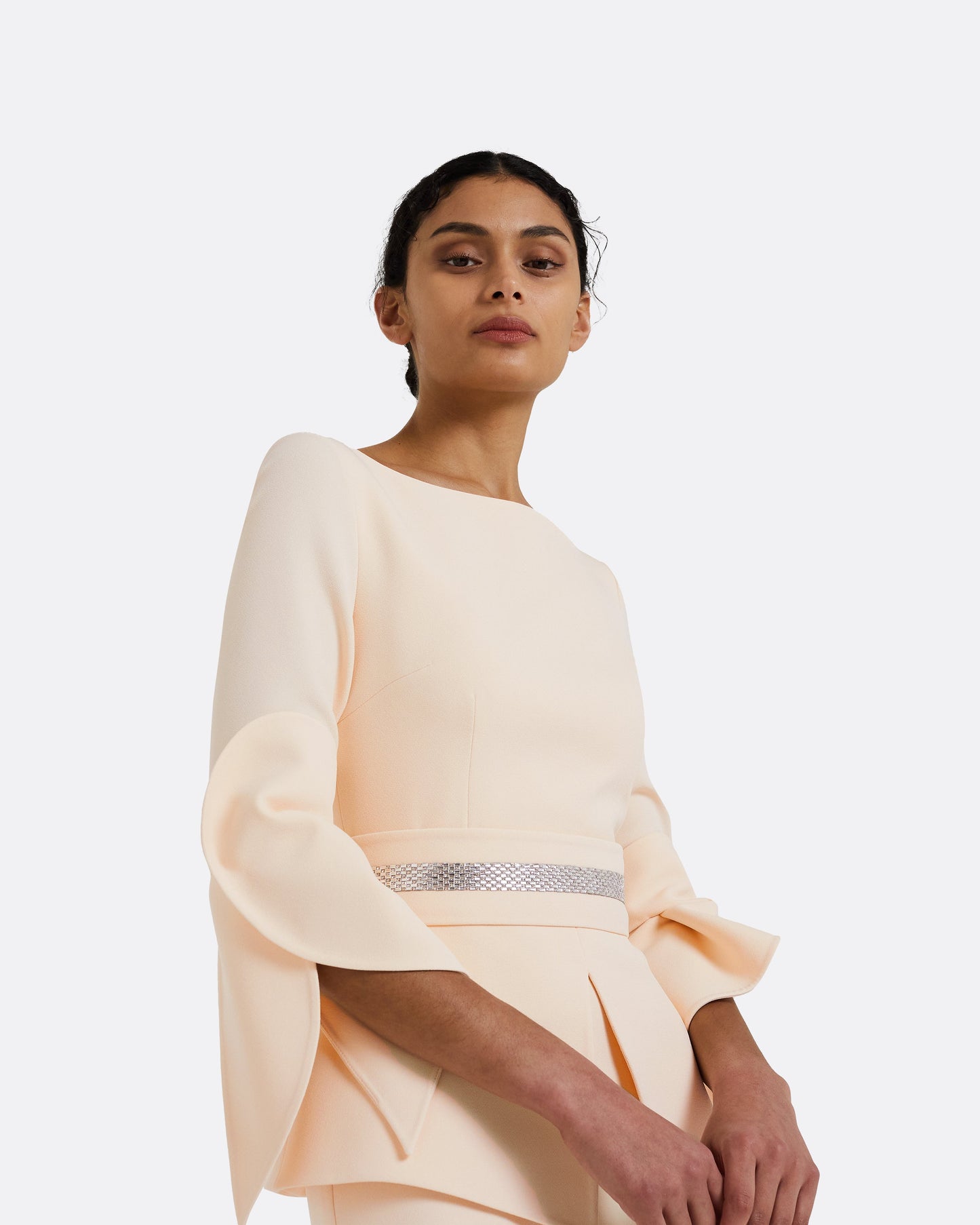 Alondra Vanilla Midi Dress