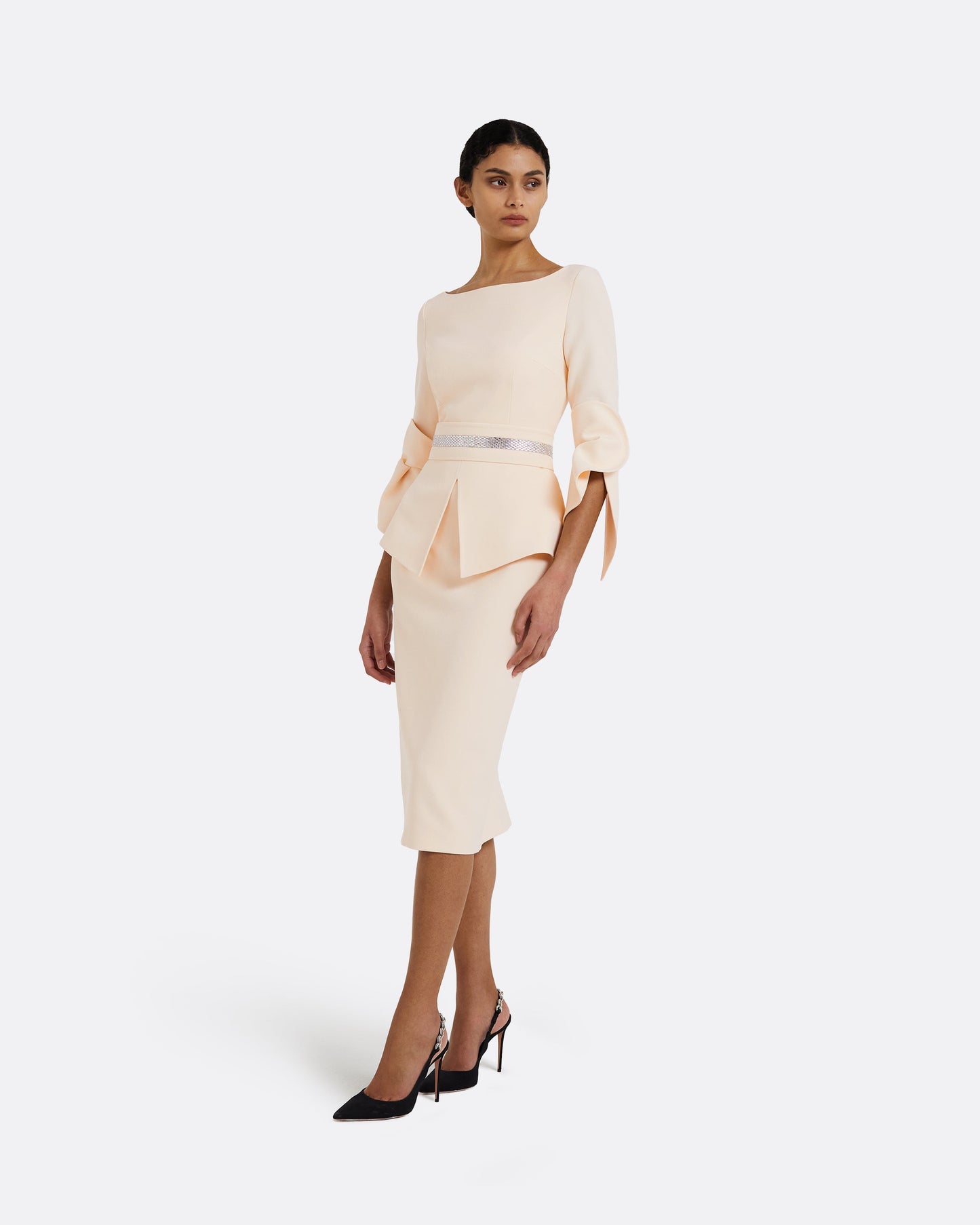 Alondra Vanilla Midi Dress