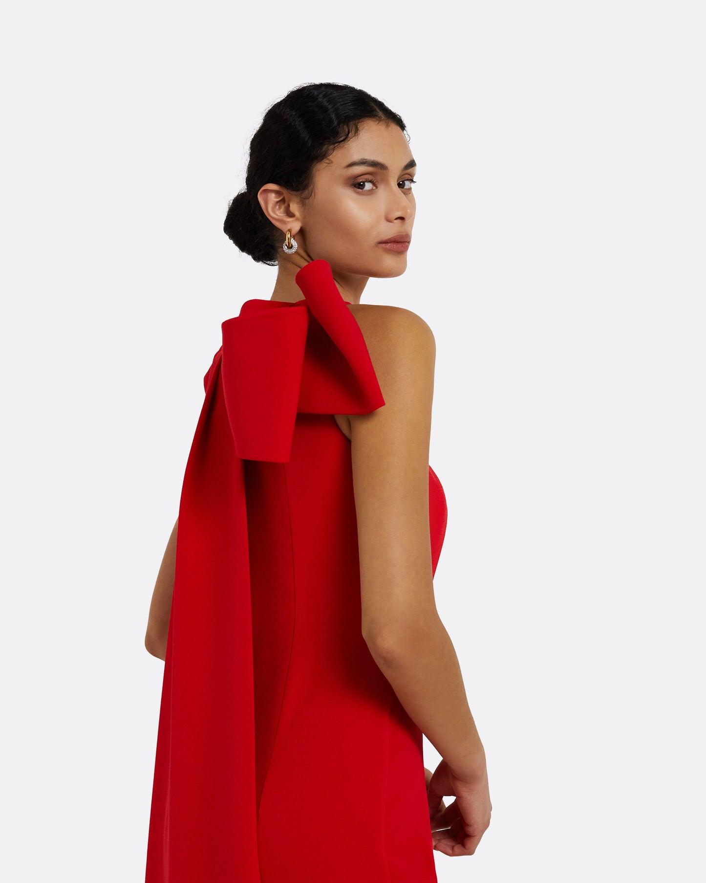 Celestia Cherry Red Long Dress