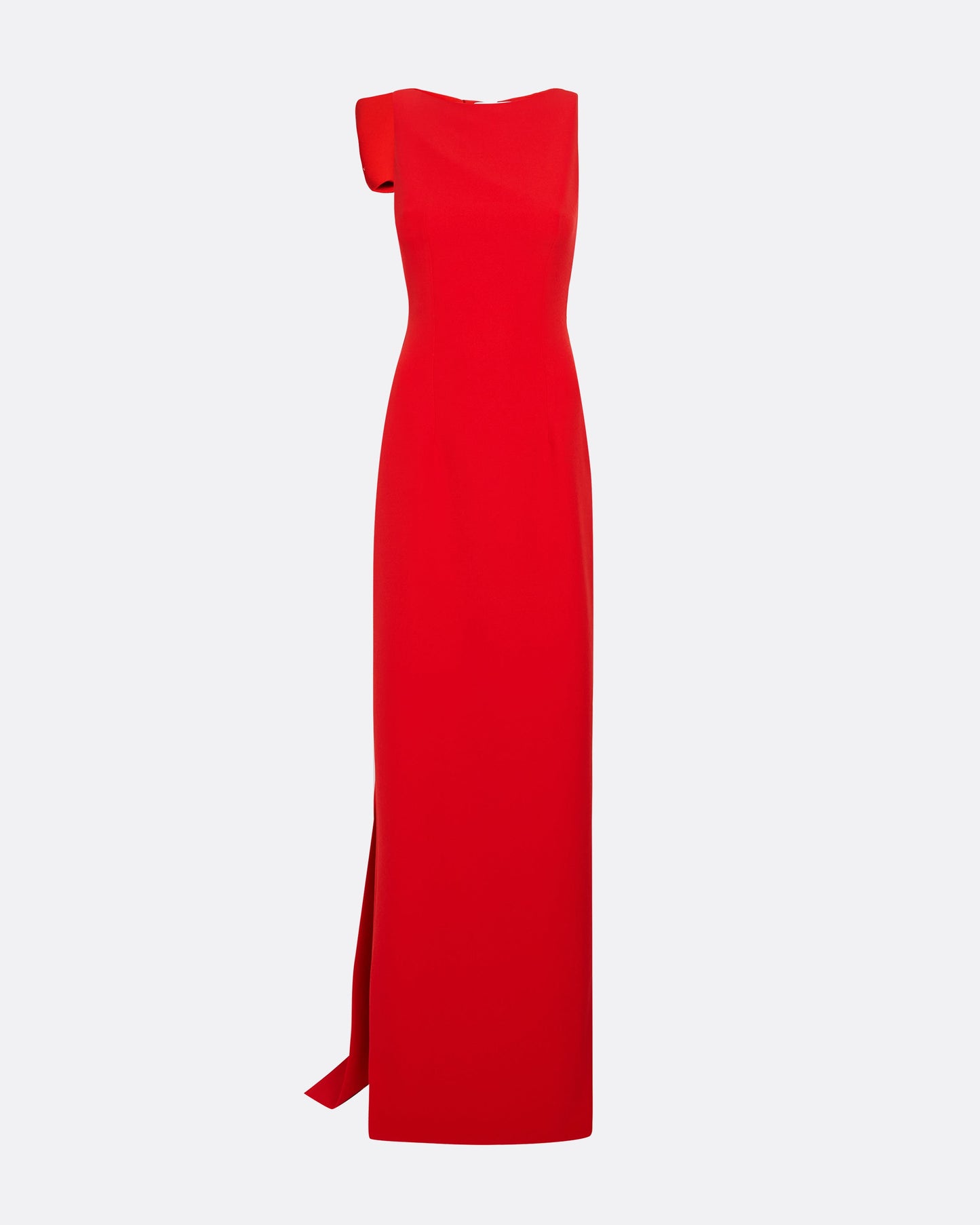 Celestia Cherry Red Long Dress