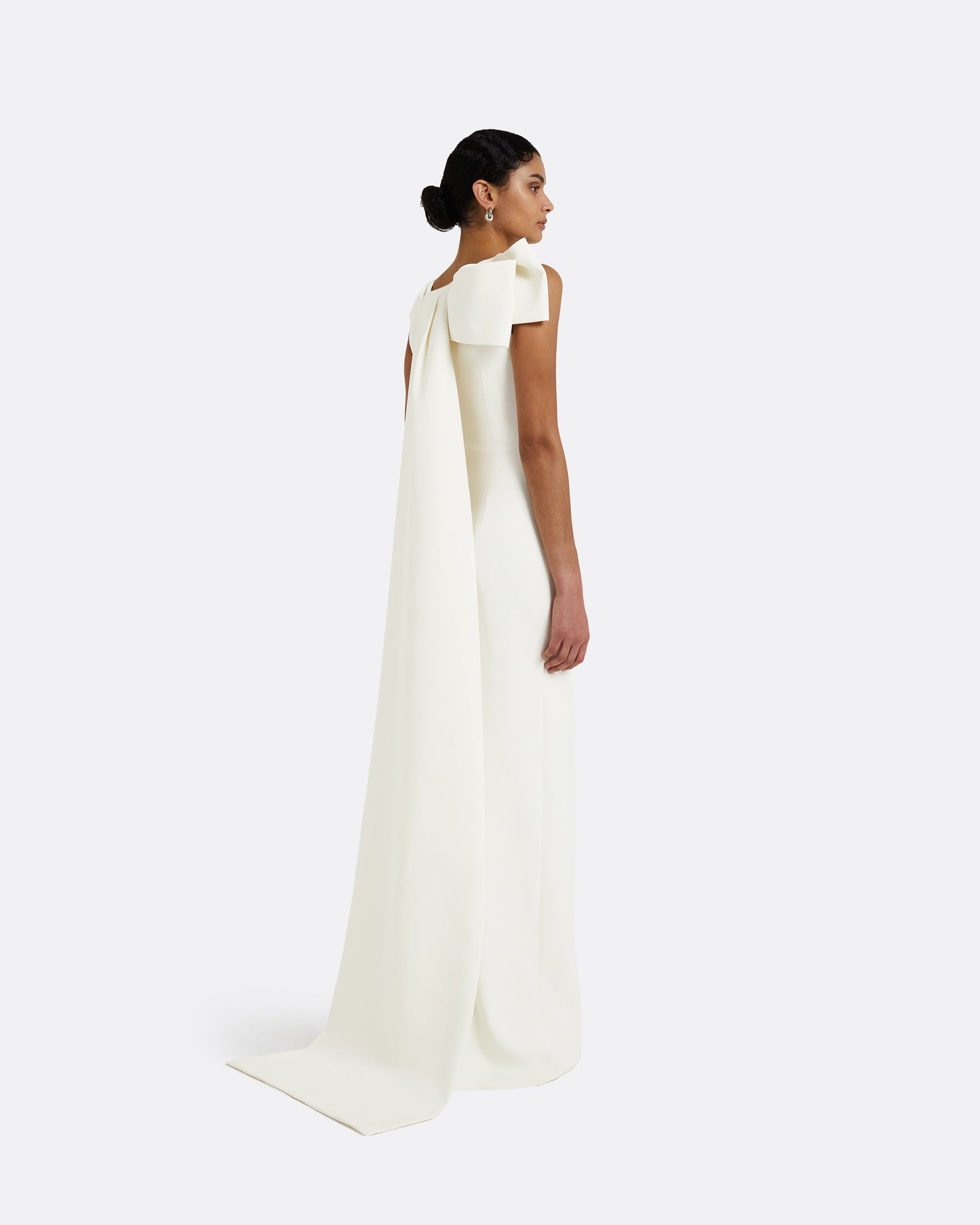 Celestia Ivory Long Dress