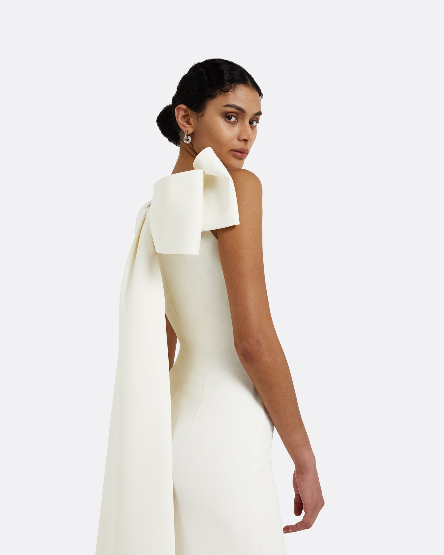 Celestia Ivory Long Dress