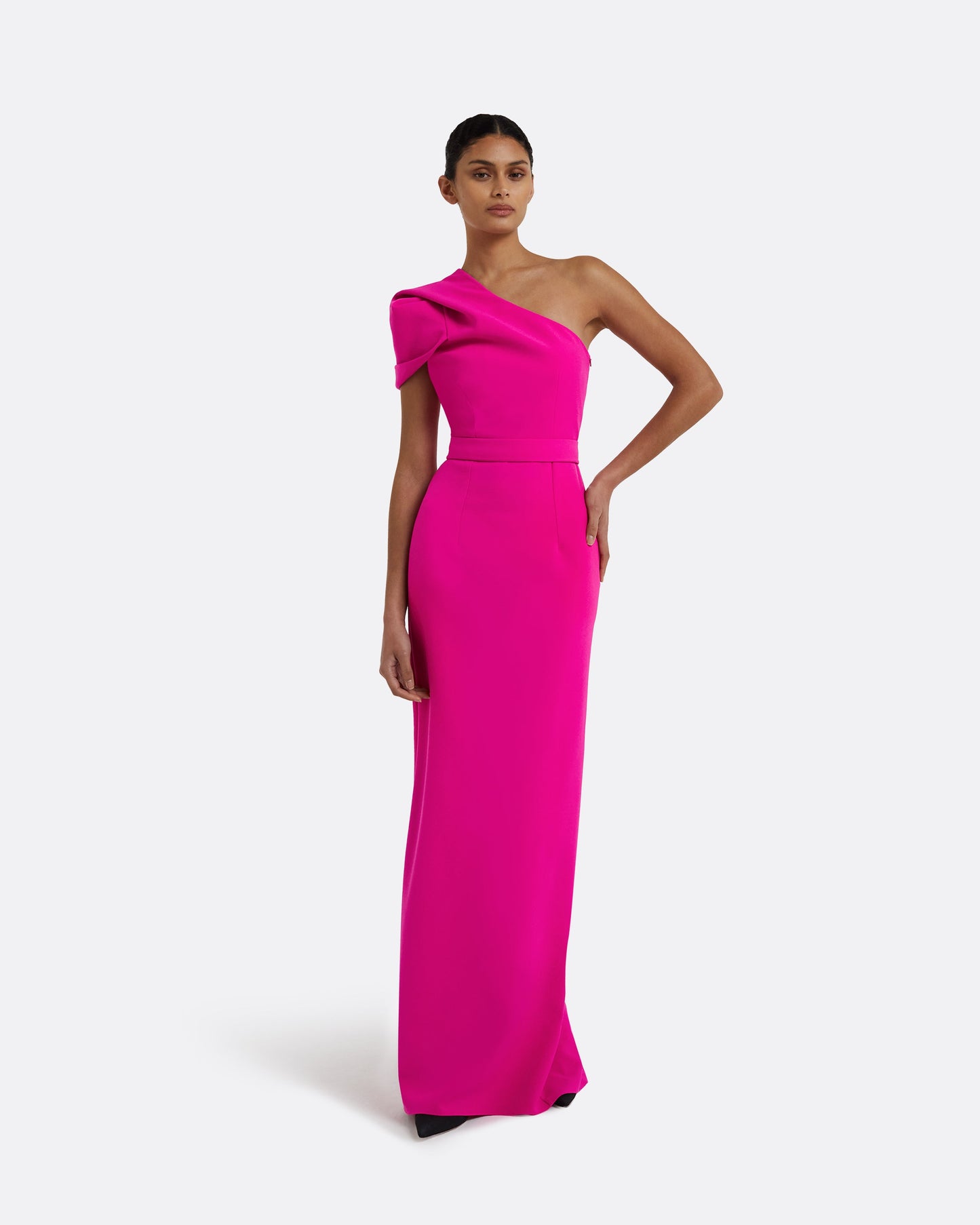 Kora Wild Strawberry Long Dress