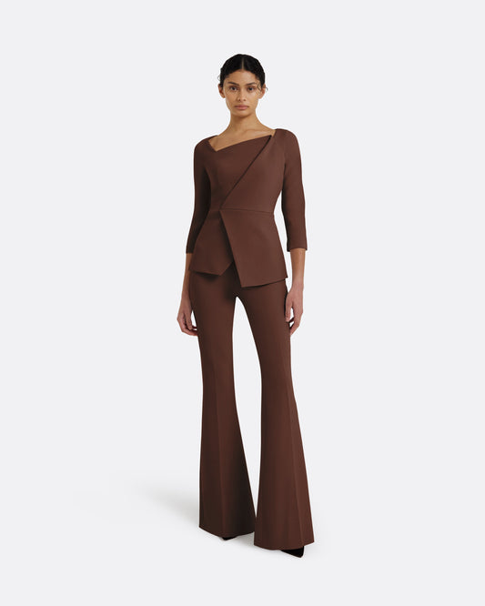 Lilian Pecan Brown Top