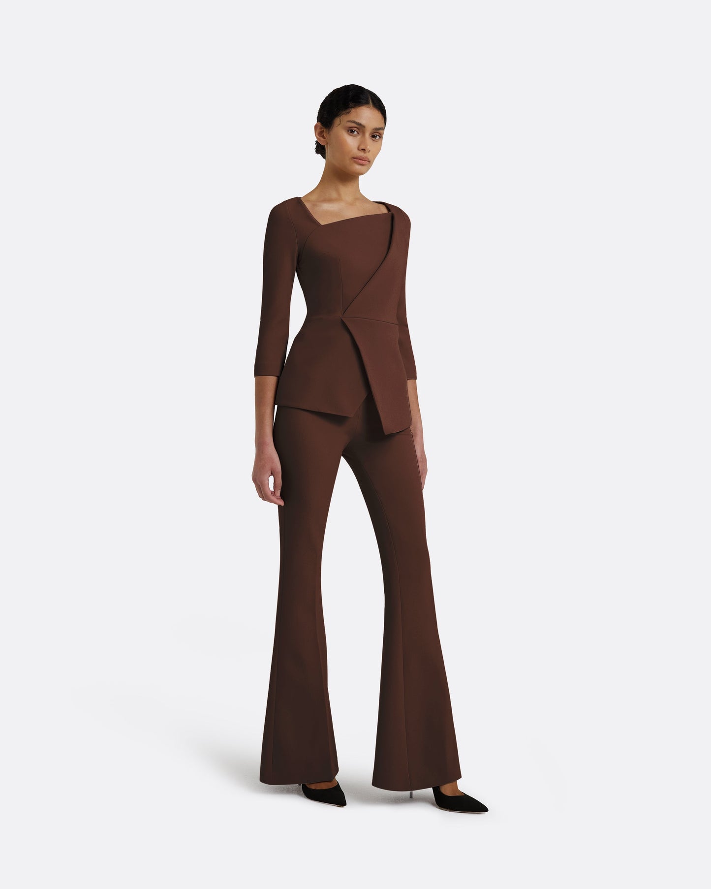 Lilian Pecan Brown Top