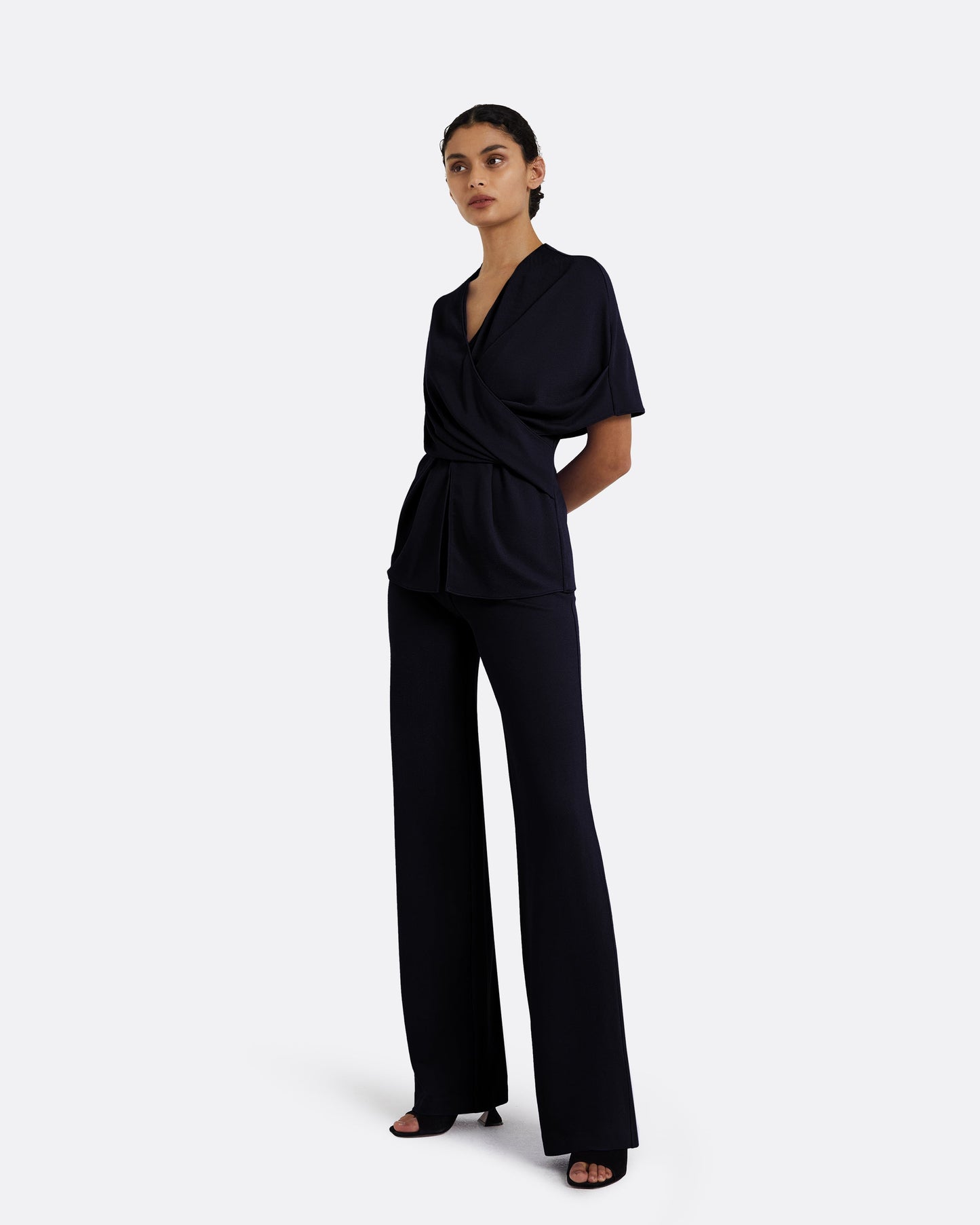 Lea Navy Trousers