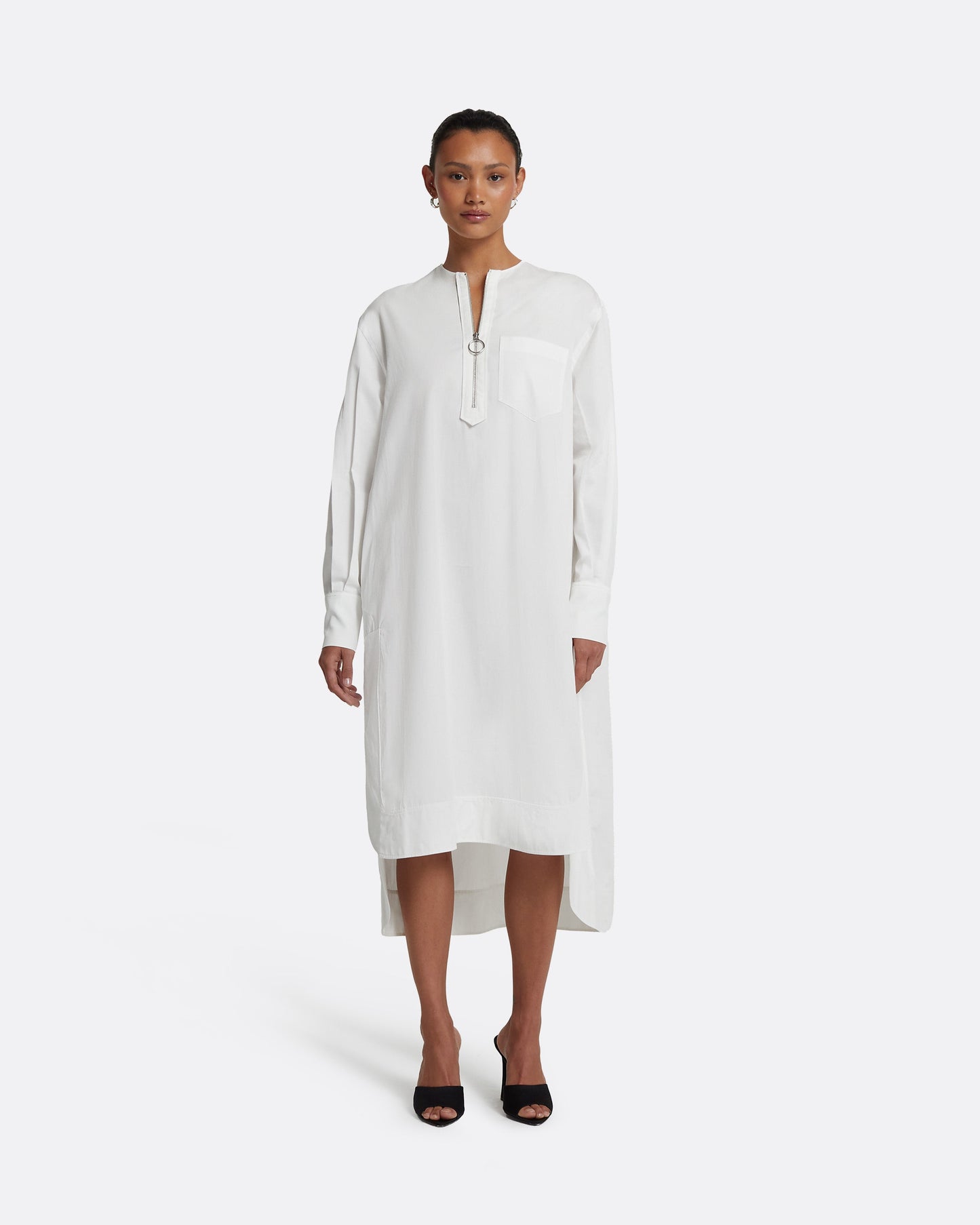 Sebiha Ivory Midi Dress