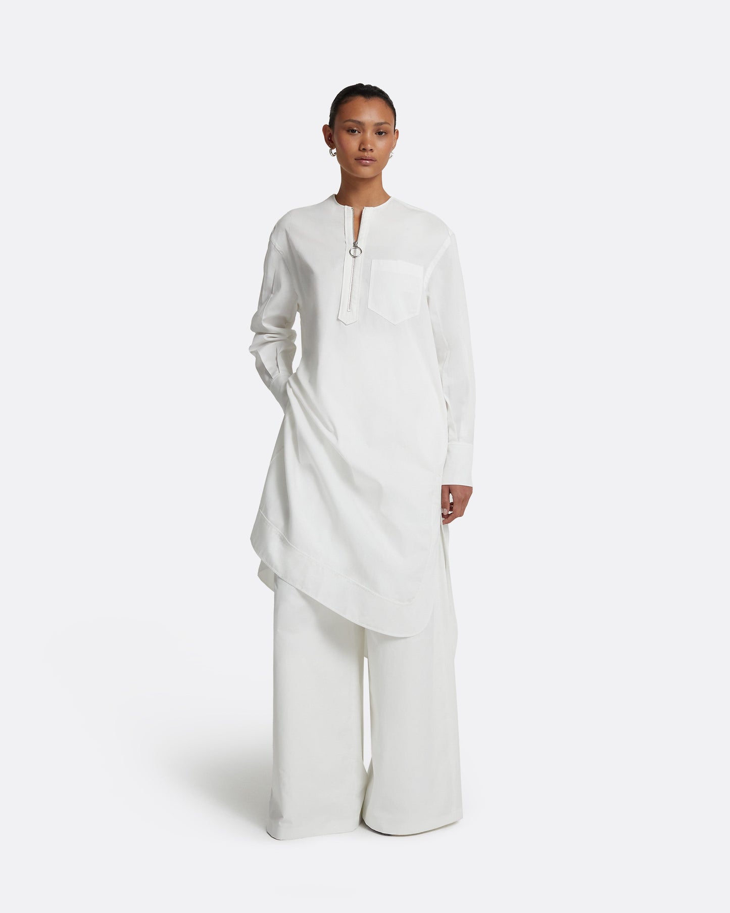 Sebiha Ivory Midi Dress