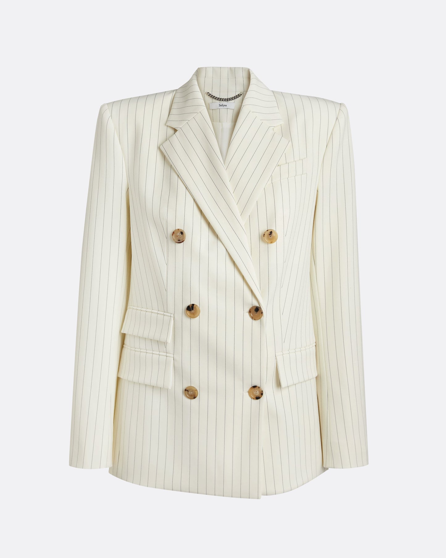 Ellan Ivory Pinstripe Jacket