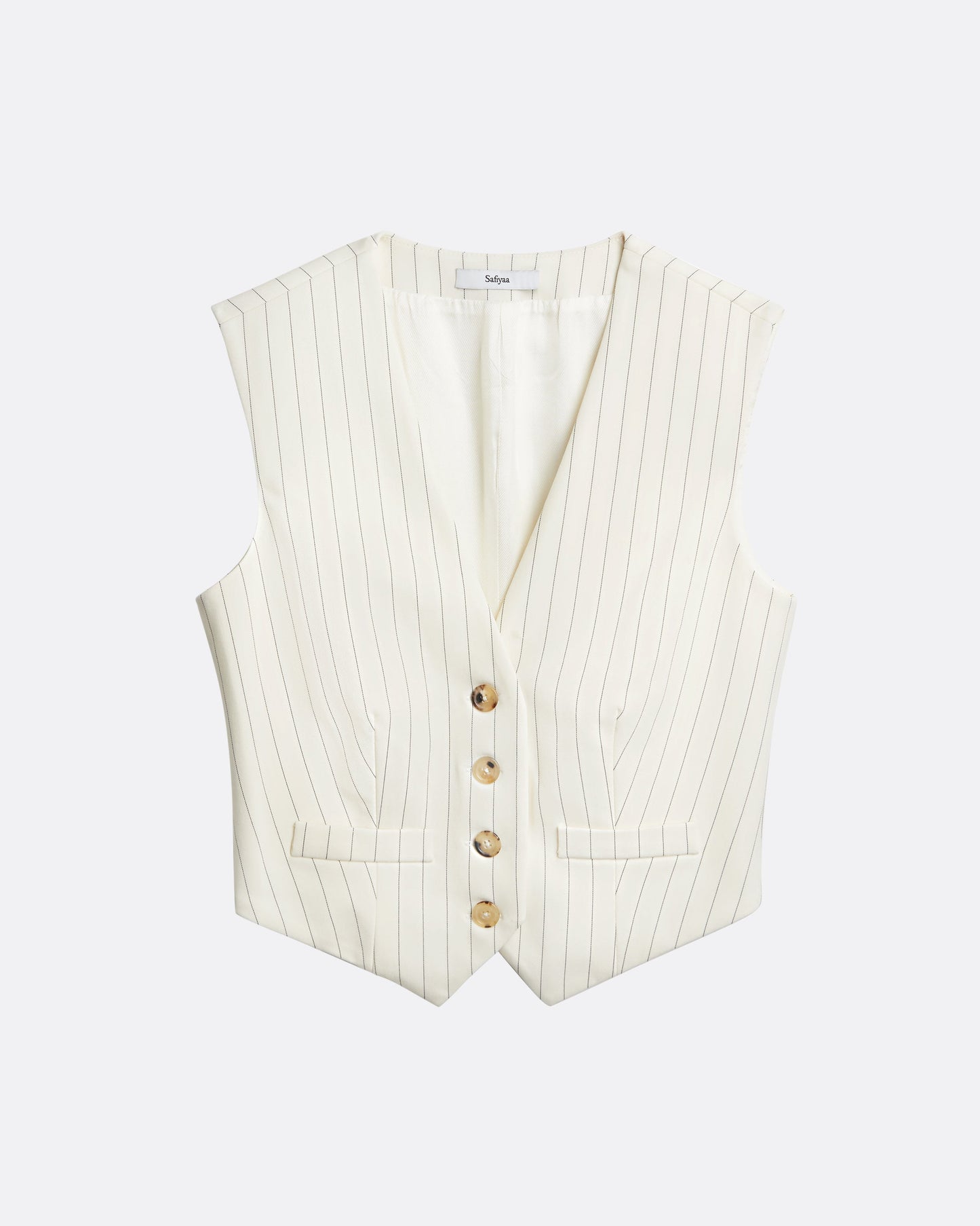 Lana Ivory Waistcoat