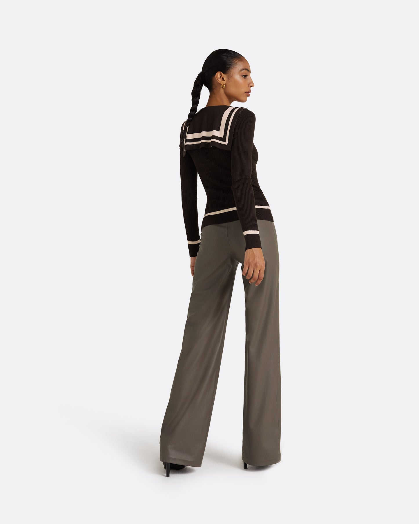 Odette Dark Mocha & Powder Knit