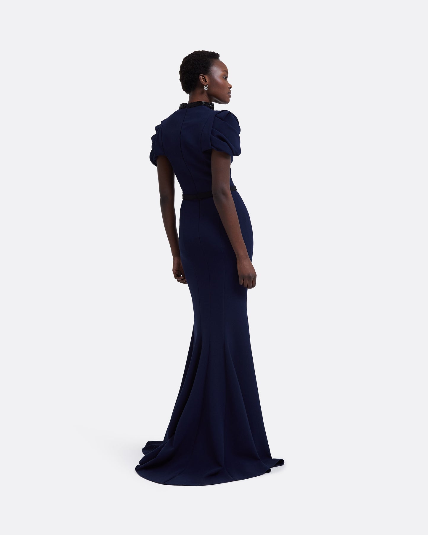 Logan Maritime Blue Long Dress