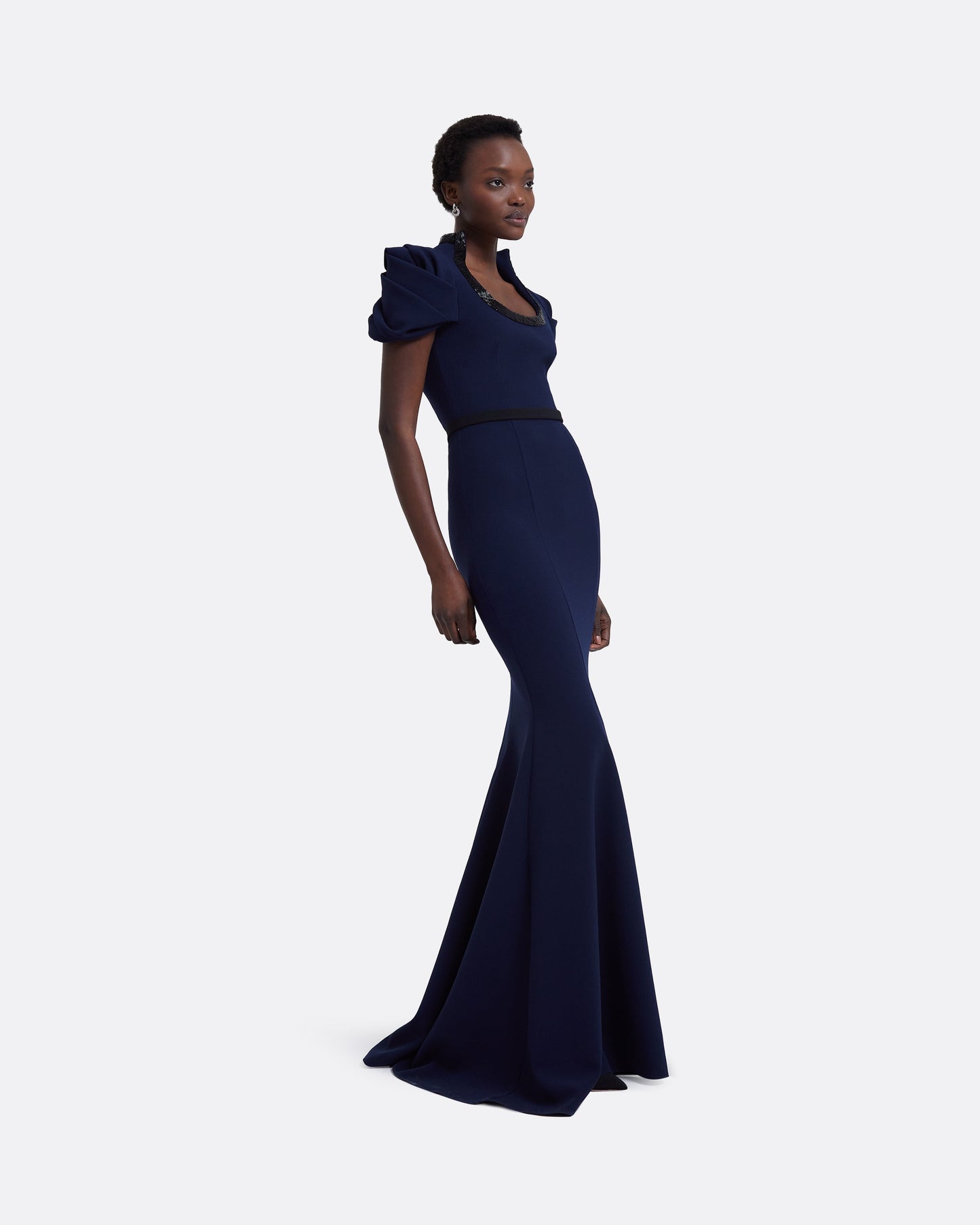 Logan Maritime Blue Long Dress