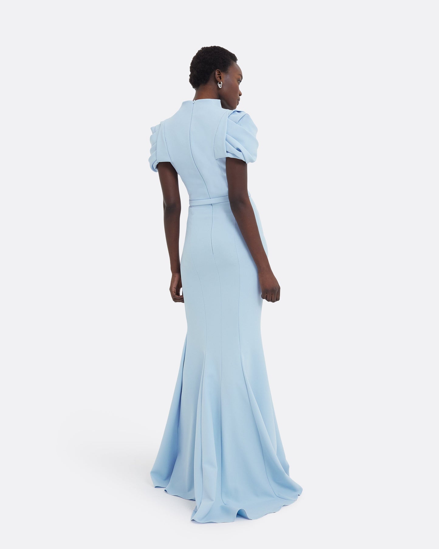 Logan Pale Blue Long Dress