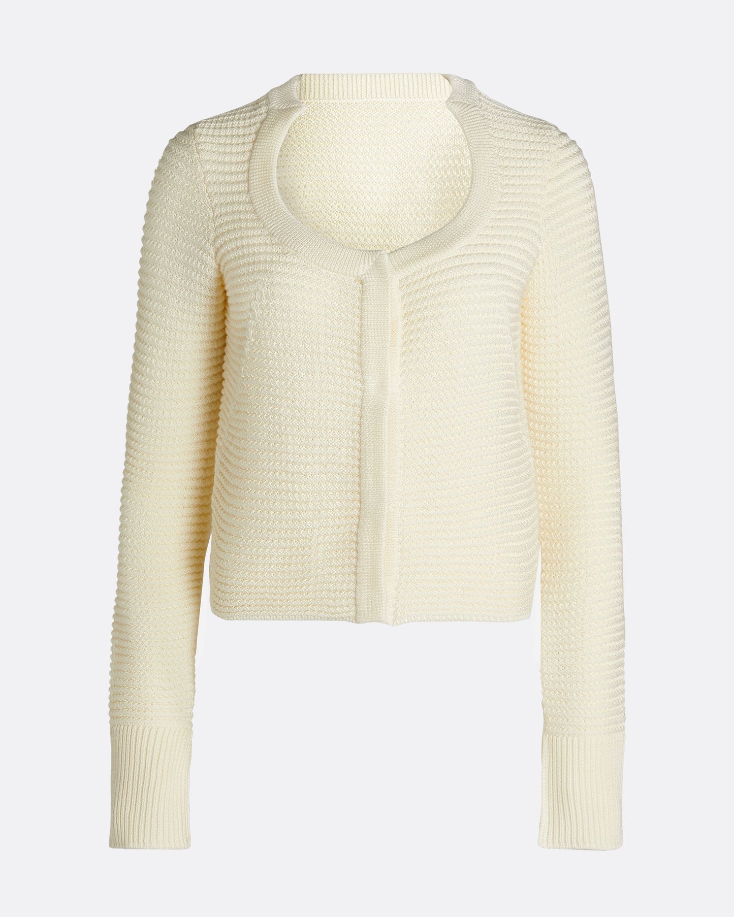 Karlotta Ivory Crochet Jacket