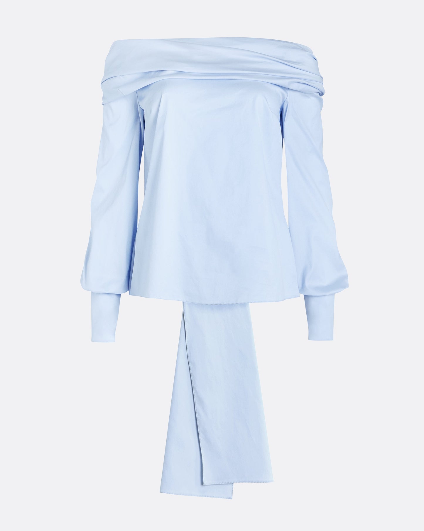 Tilly Blue Cotton Top