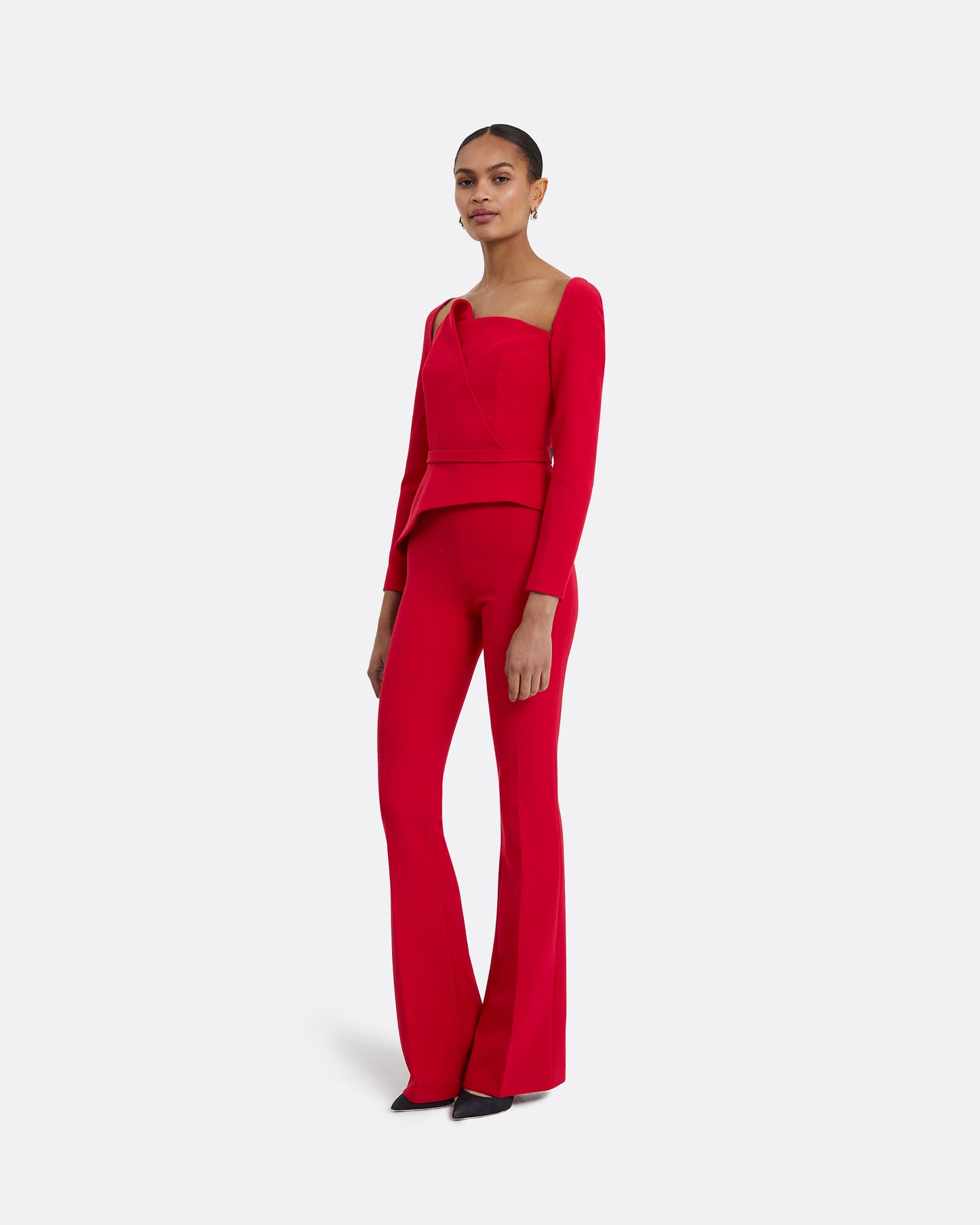 Alexa Crimson Trousers