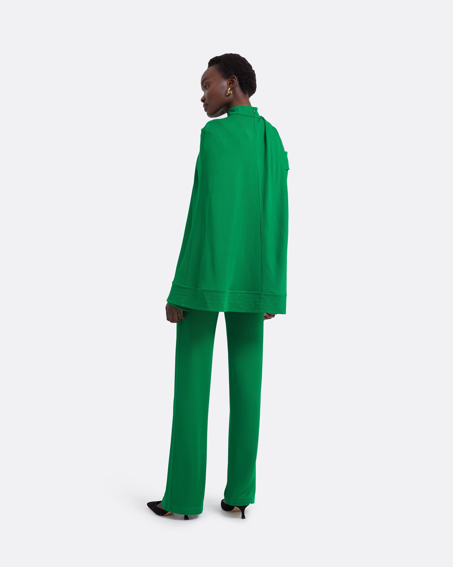 Lea Jewel Green Trousers