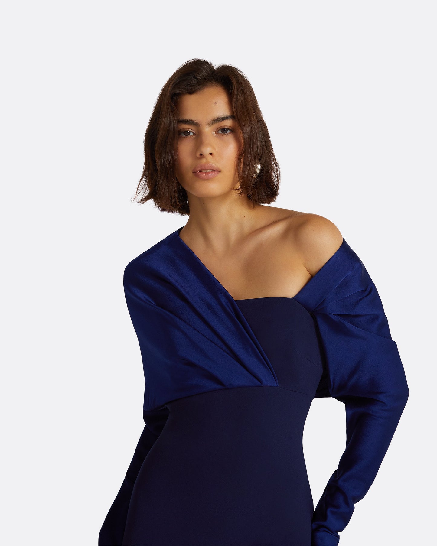 Alix Azurite Blue Midi Dress