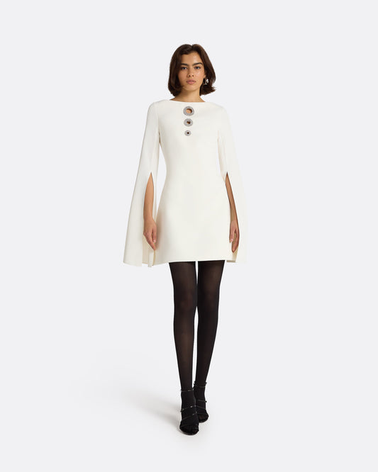 Allinae Ivory Short Dress